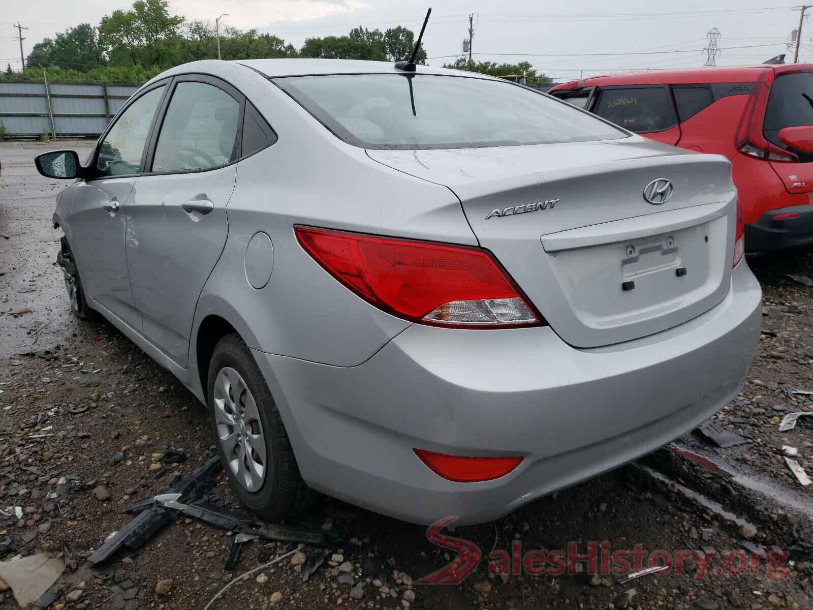 KMHCT4AE8GU004298 2016 HYUNDAI ACCENT