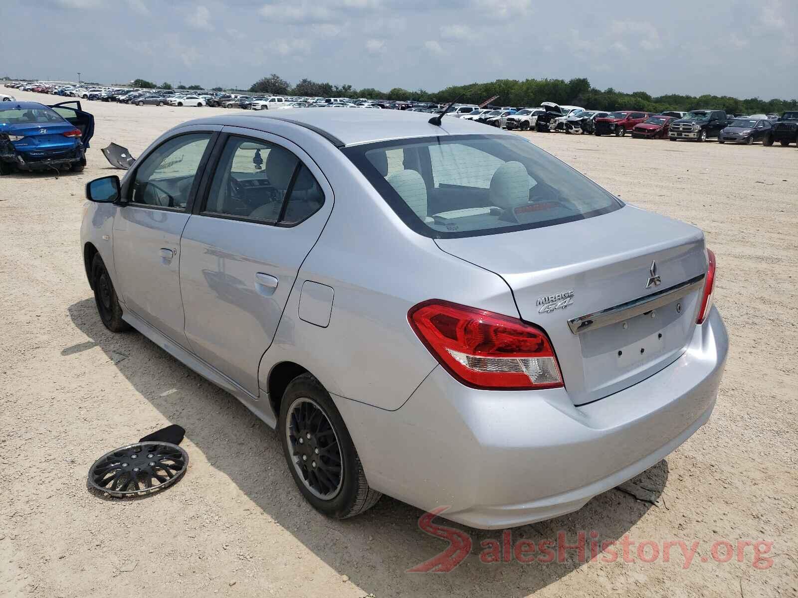 ML32F3FJ0LHF09817 2020 MITSUBISHI MIRAGE