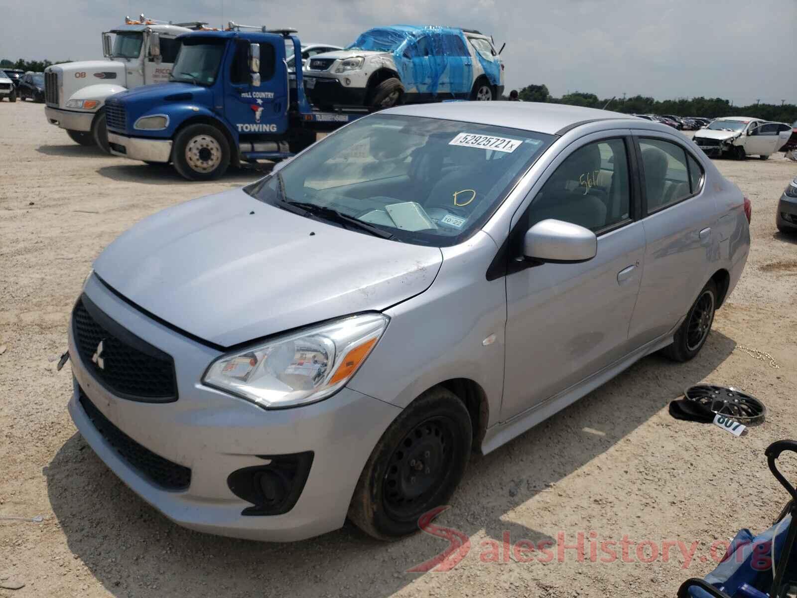 ML32F3FJ0LHF09817 2020 MITSUBISHI MIRAGE