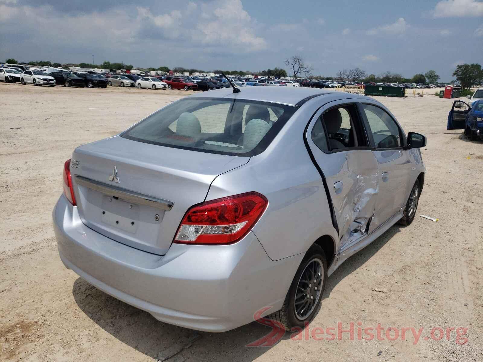 ML32F3FJ0LHF09817 2020 MITSUBISHI MIRAGE