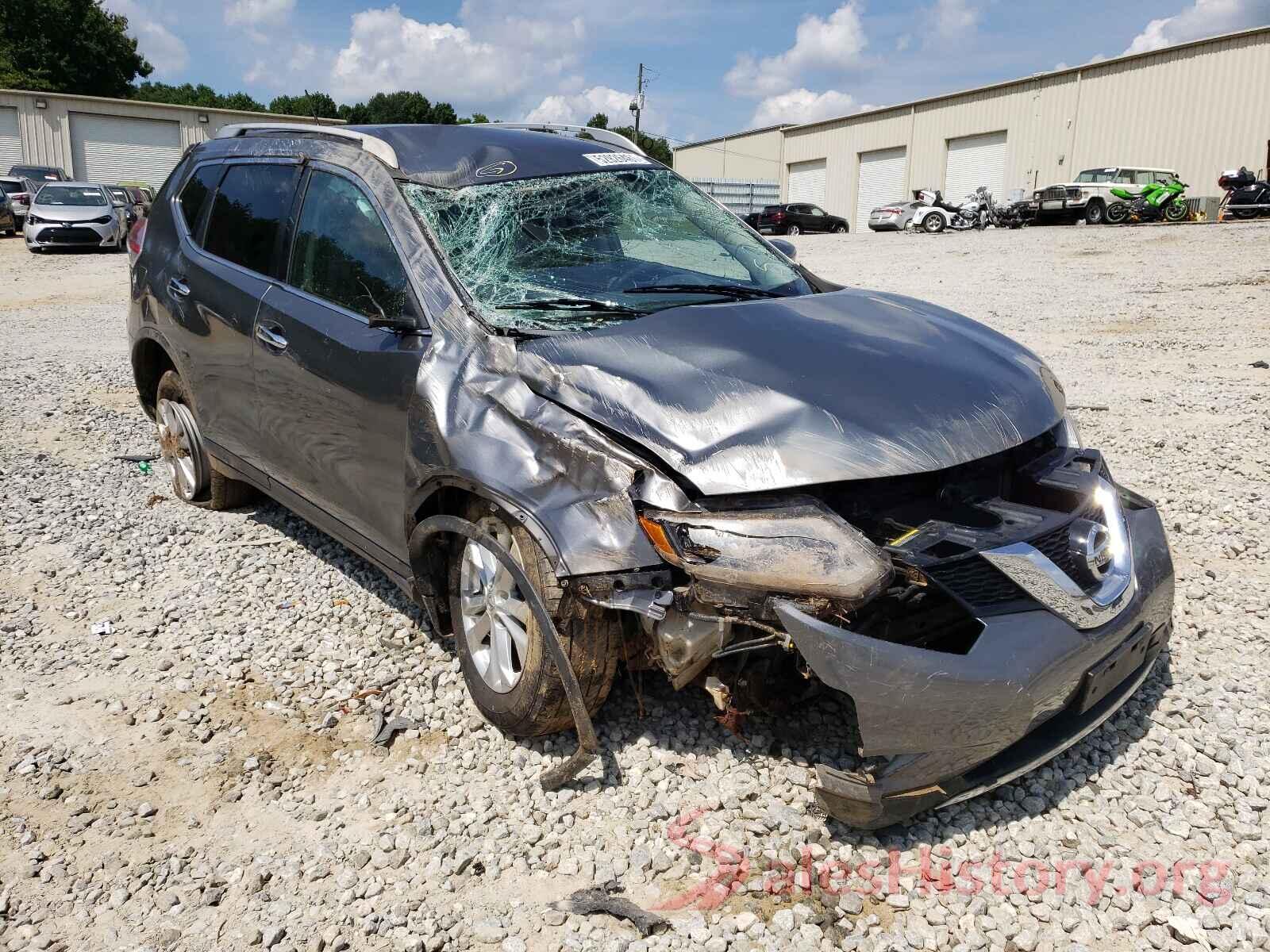 KNMAT2MVXGP677992 2016 NISSAN ROGUE