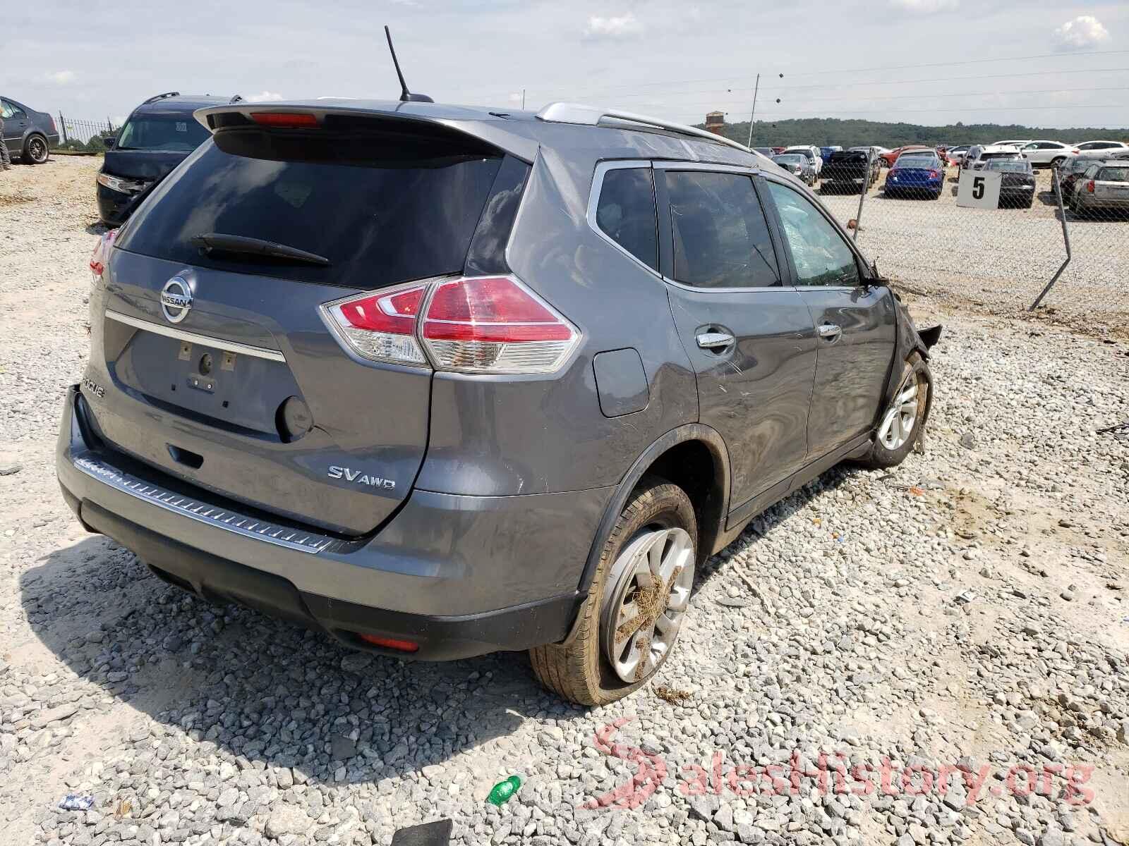 KNMAT2MVXGP677992 2016 NISSAN ROGUE