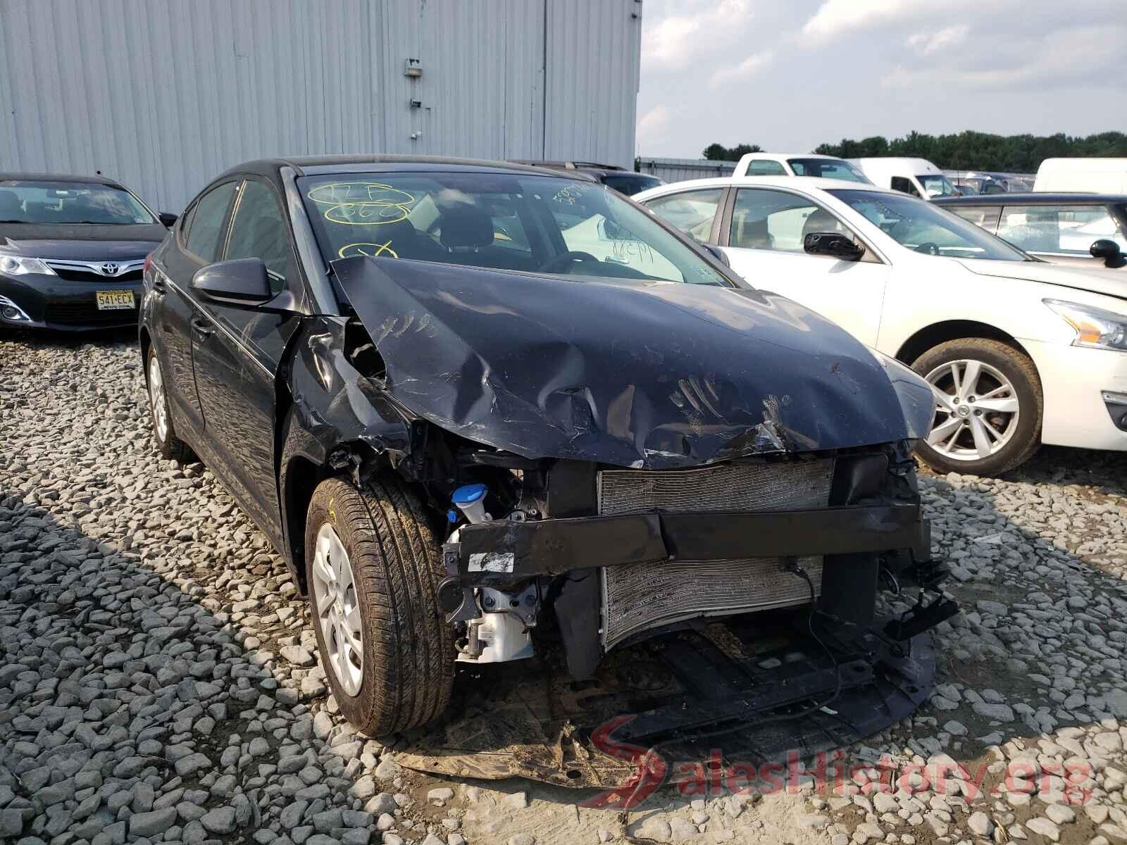 5NPD74LF1JH293142 2018 HYUNDAI ELANTRA