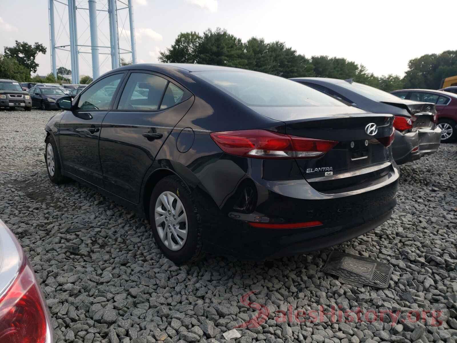 5NPD74LF1JH293142 2018 HYUNDAI ELANTRA