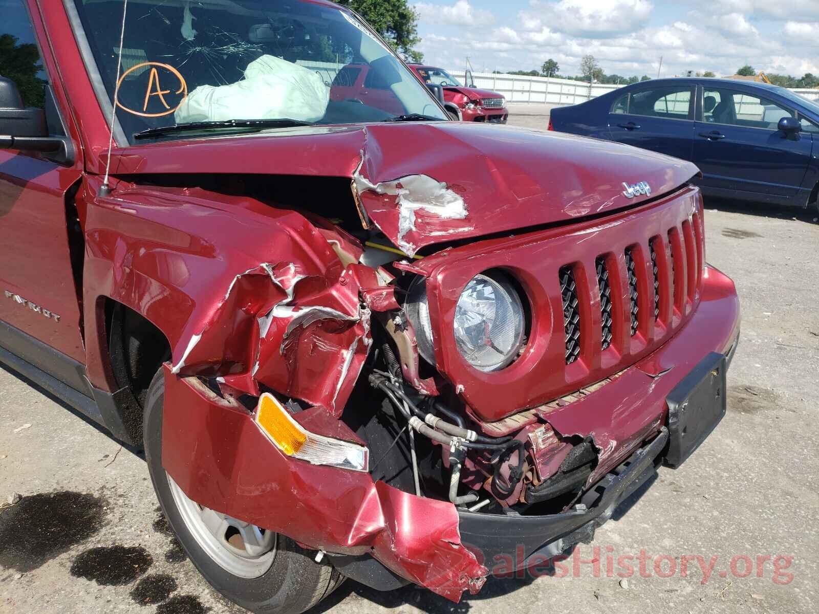 1C4NJRBB7GD509642 2016 JEEP PATRIOT