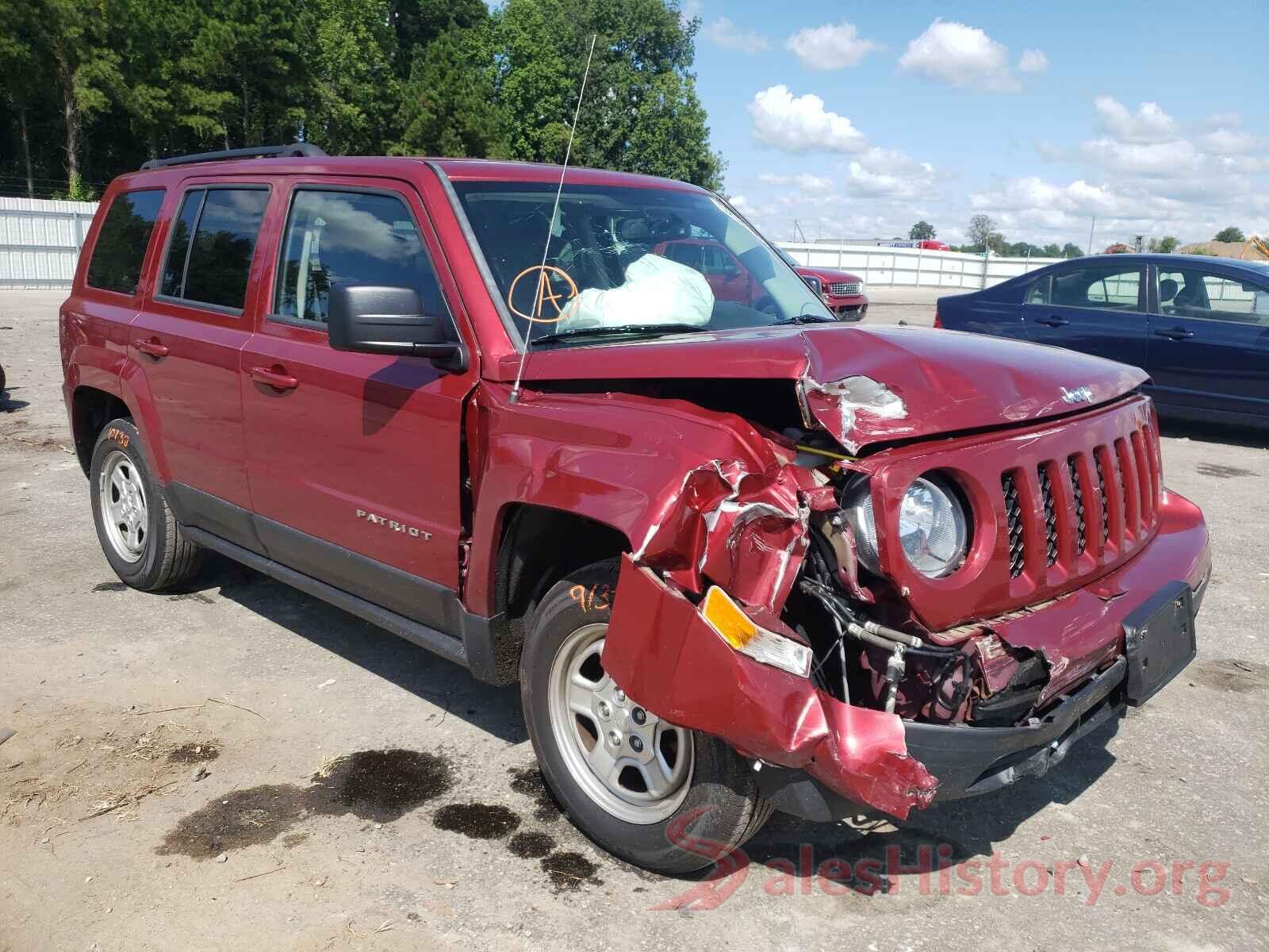 1C4NJRBB7GD509642 2016 JEEP PATRIOT