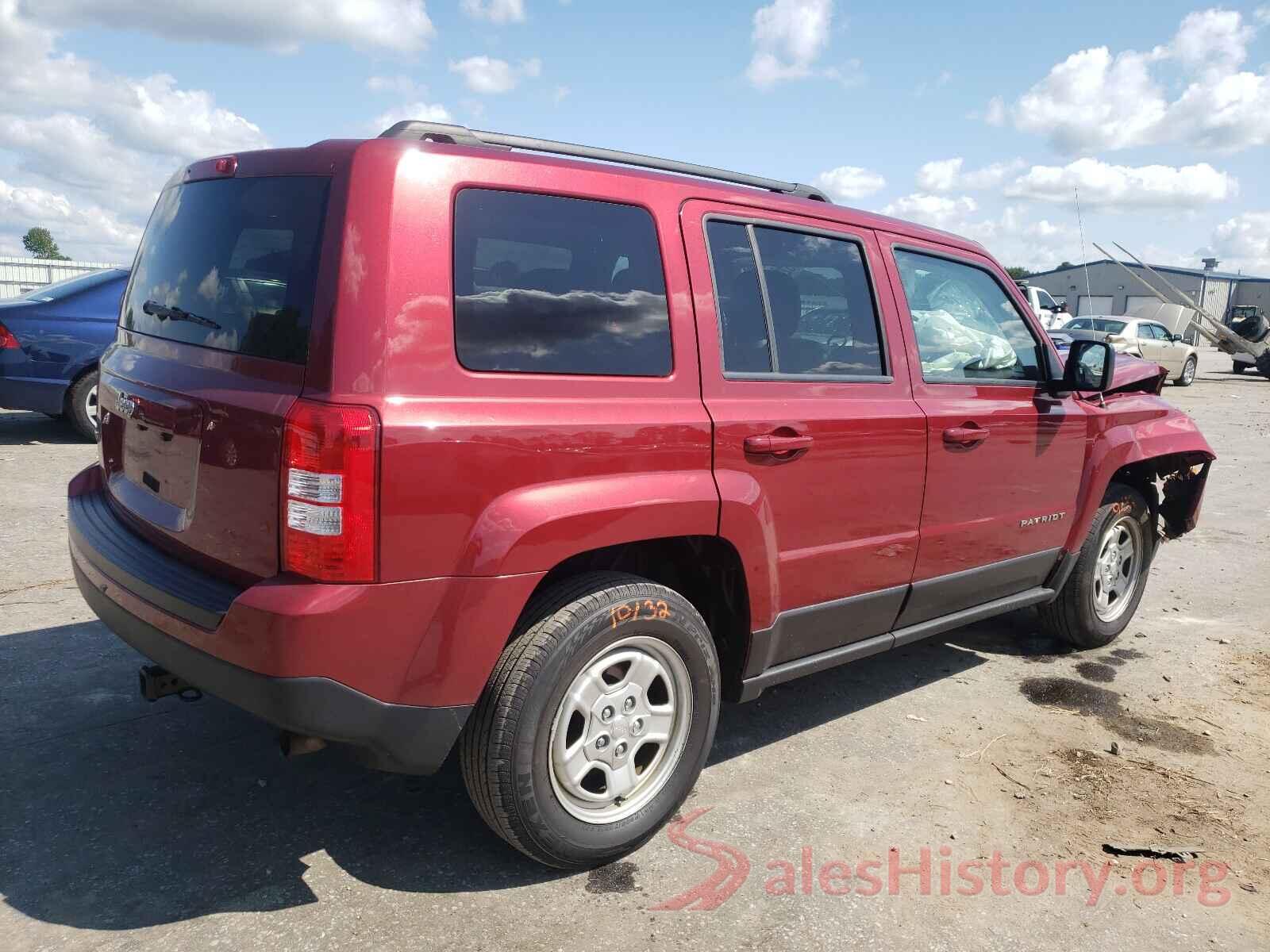 1C4NJRBB7GD509642 2016 JEEP PATRIOT