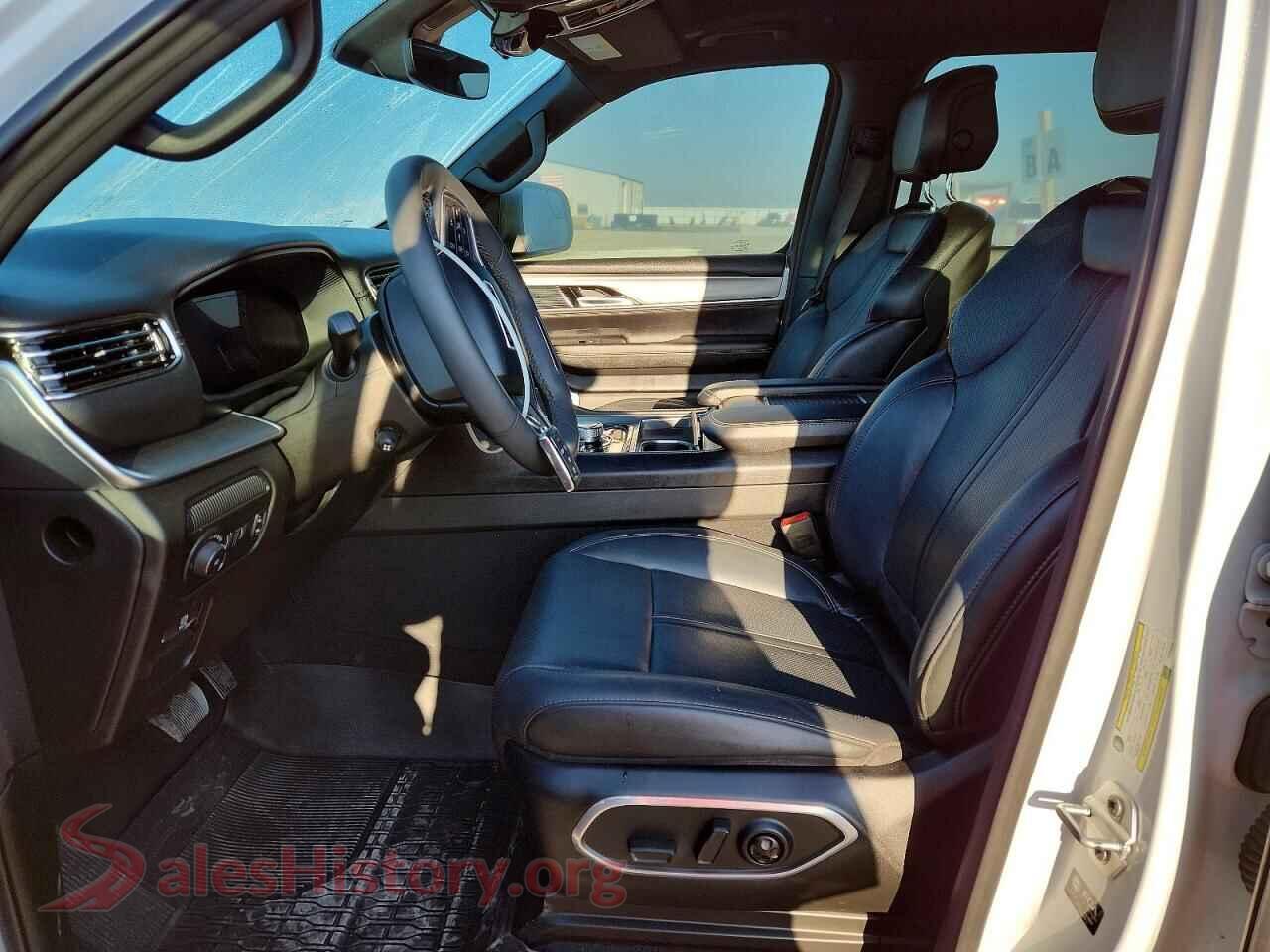 2023 JEEP WAGONEER VIN 1C4SJVBP6PS559502, engine bay