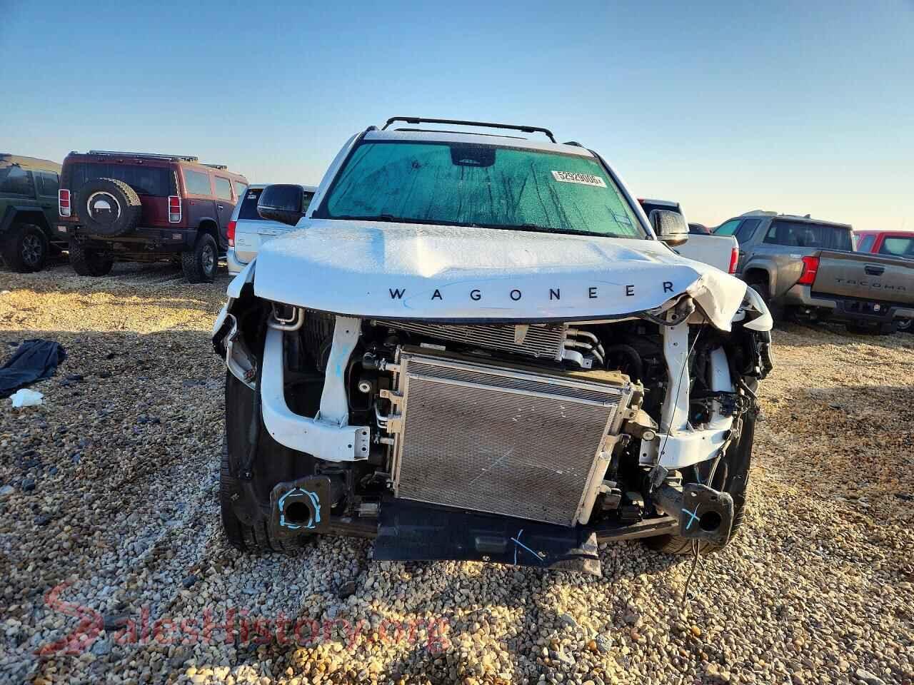 2023 JEEP WAGONEER VIN 1C4SJVBP6PS559502, rear view