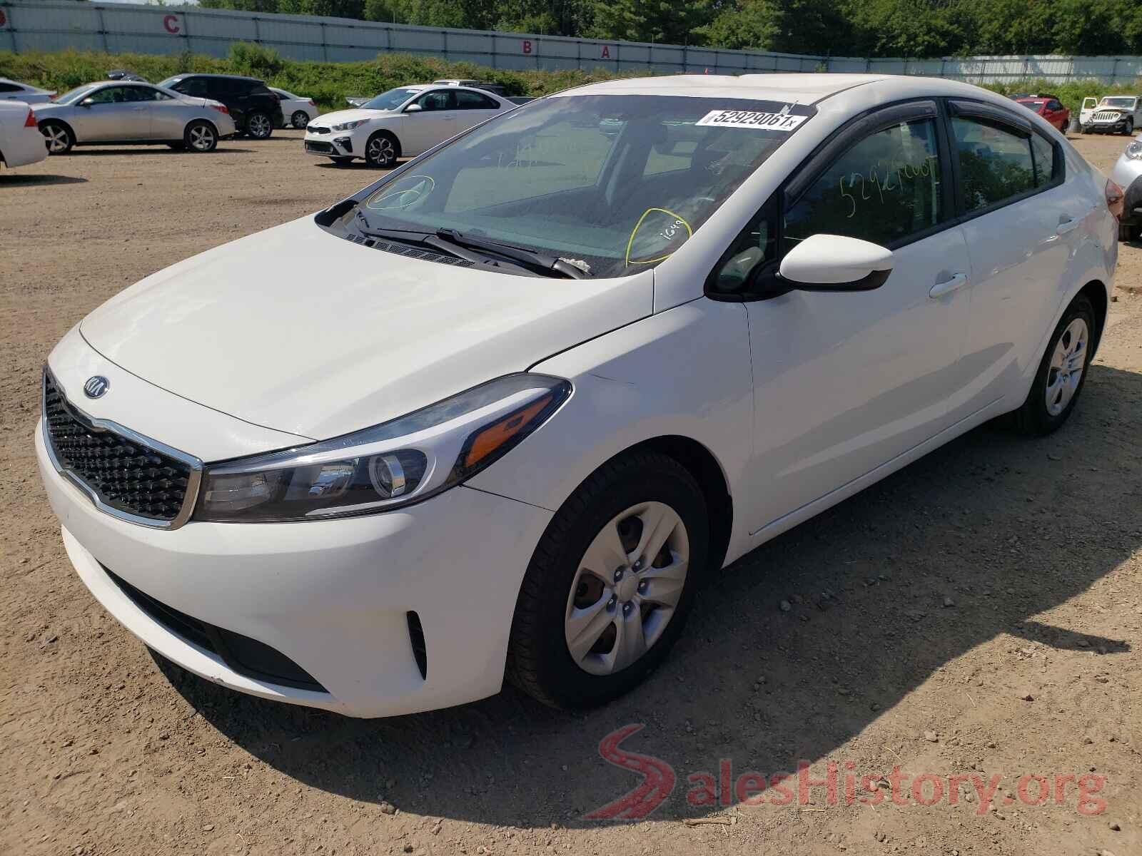 3KPFK4A71JE193145 2018 KIA FORTE