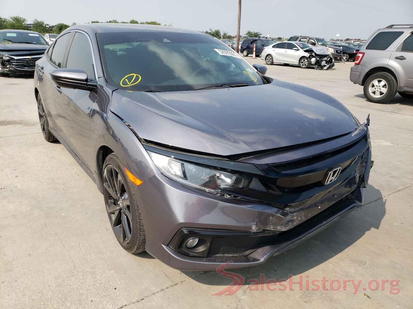 19XFC2E81KE001132 2019 HONDA CIVIC