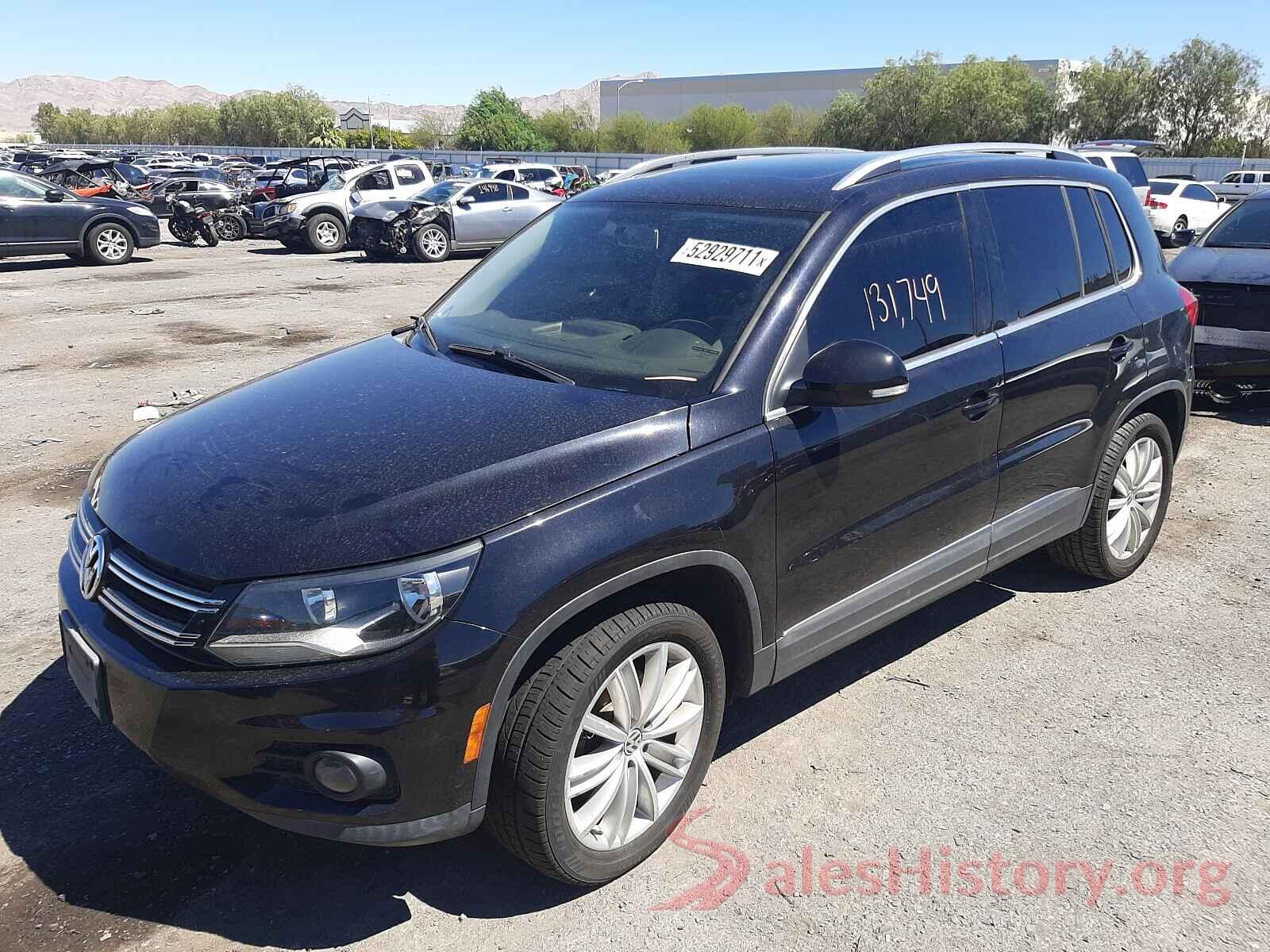 WVGAV7AX3CW504033 2016 VOLKSWAGEN TIGUAN