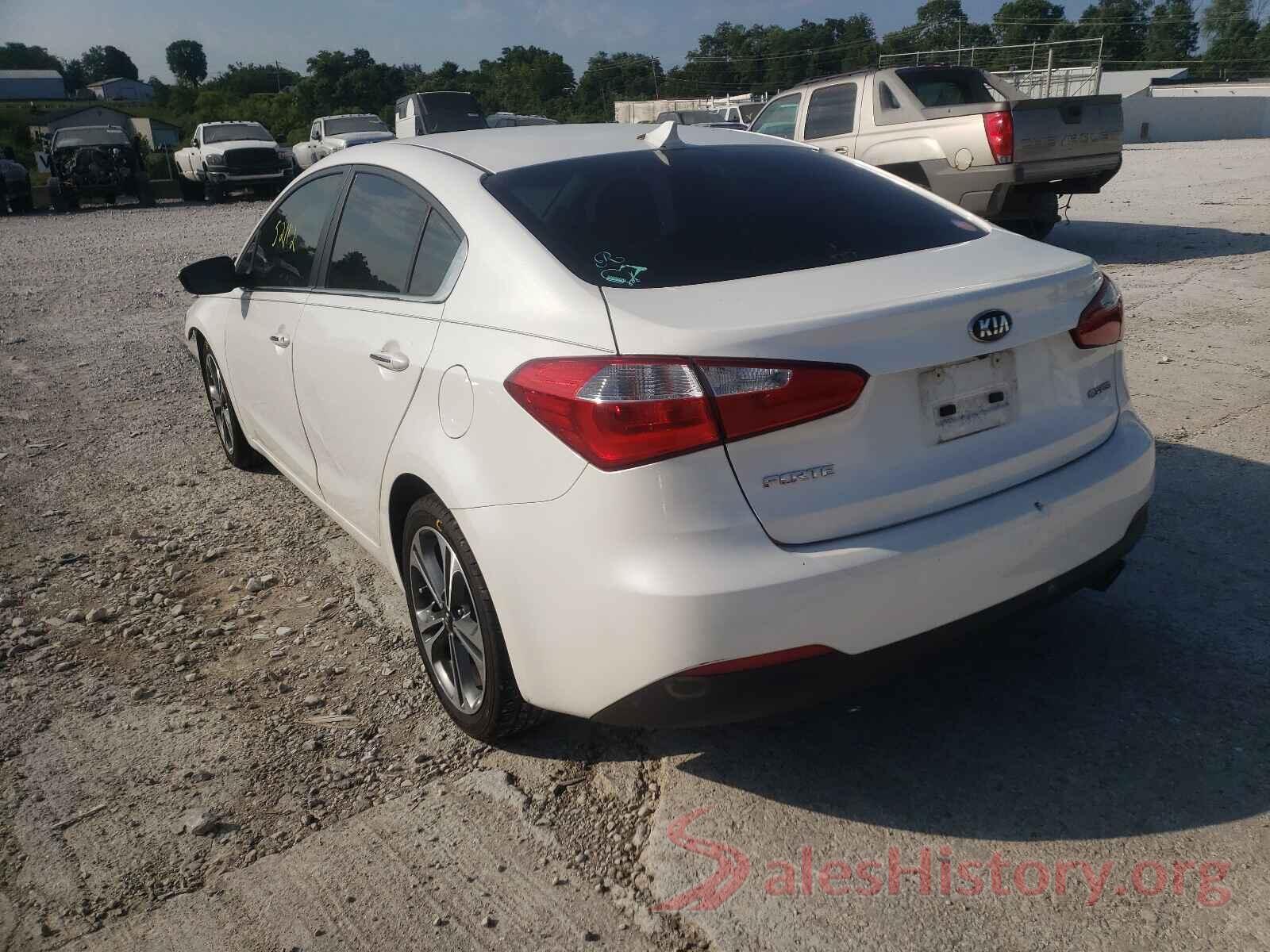 KNAFX4A86G5553389 2016 KIA FORTE