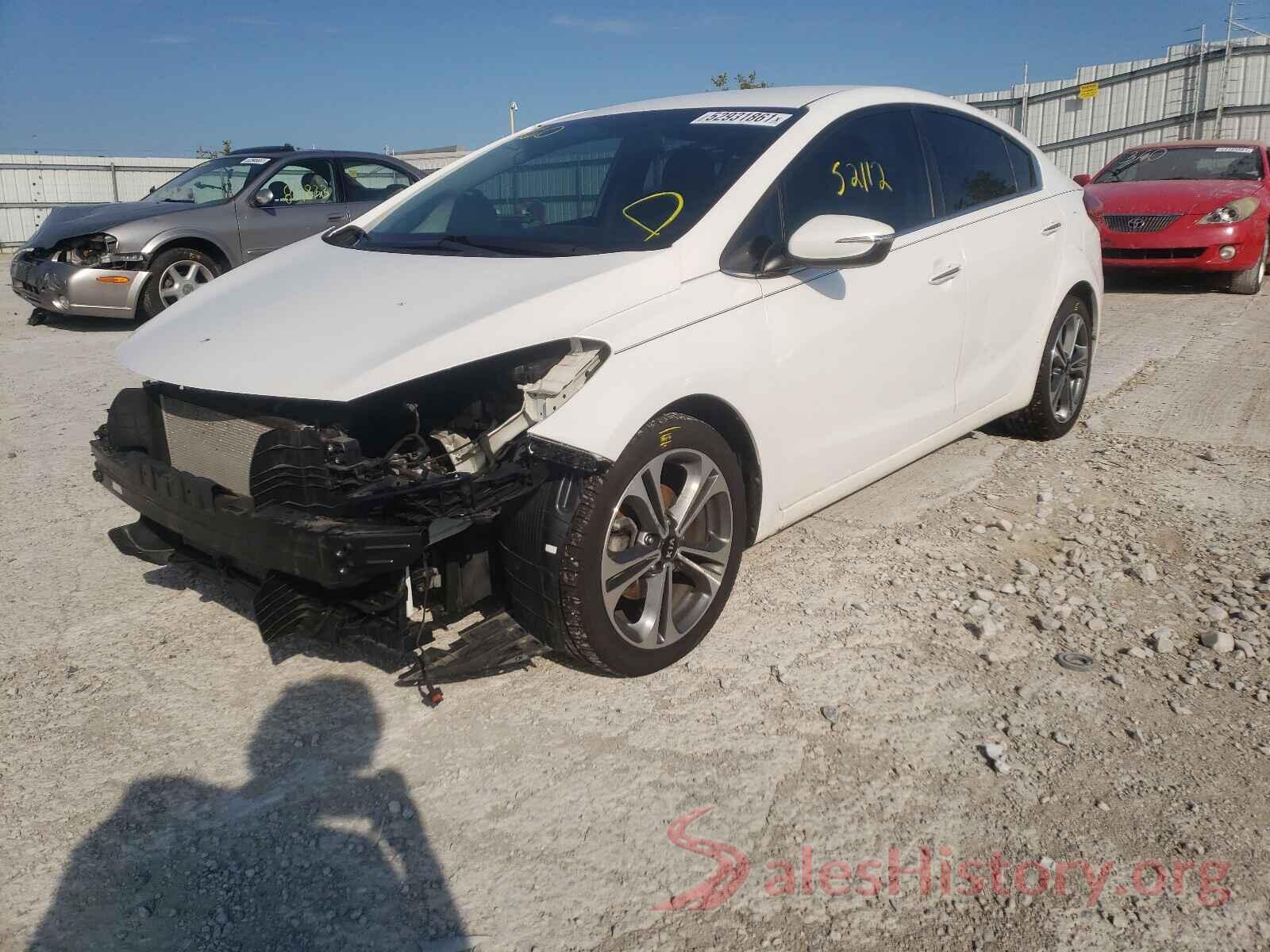 KNAFX4A86G5553389 2016 KIA FORTE