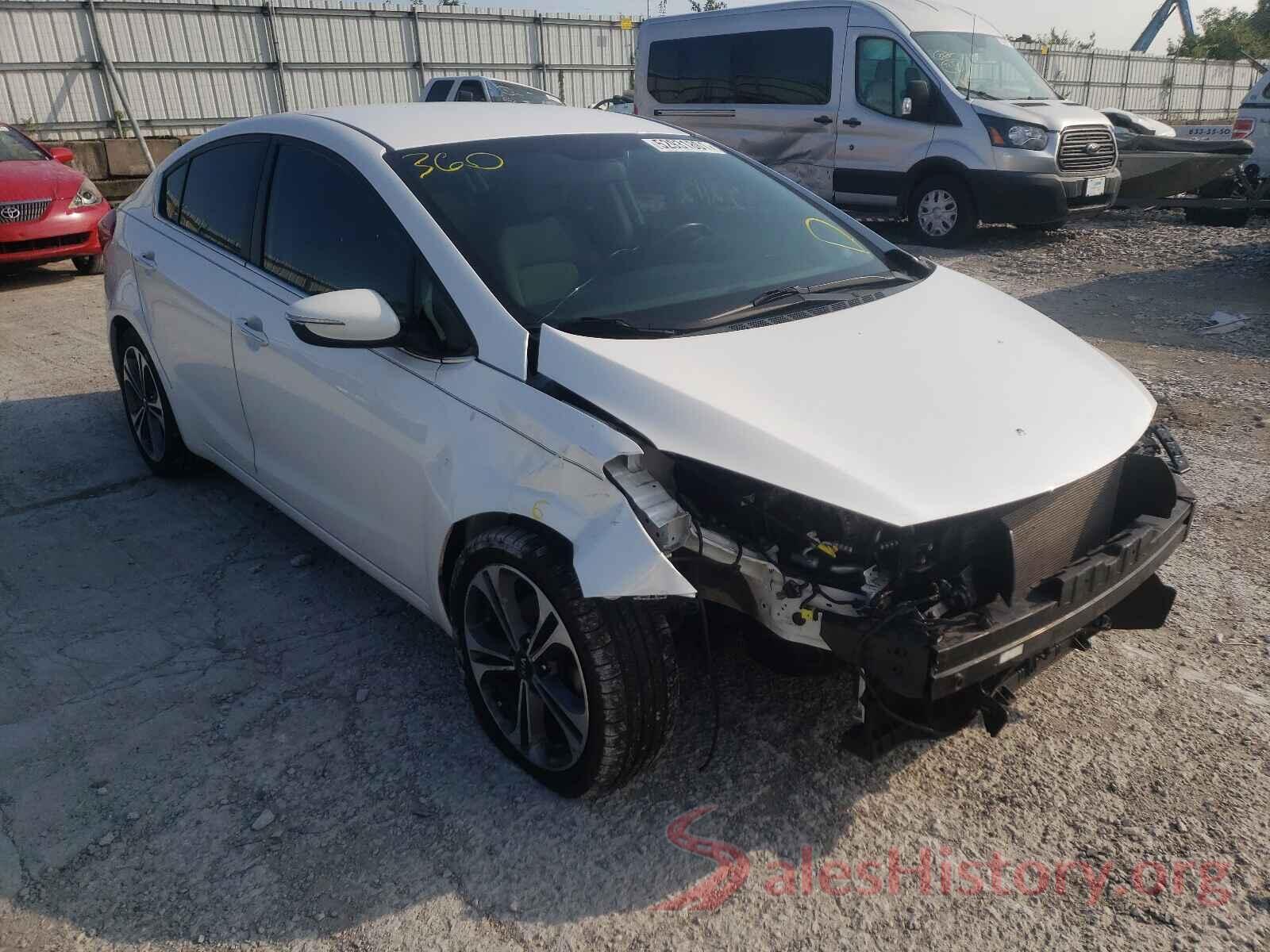 KNAFX4A86G5553389 2016 KIA FORTE