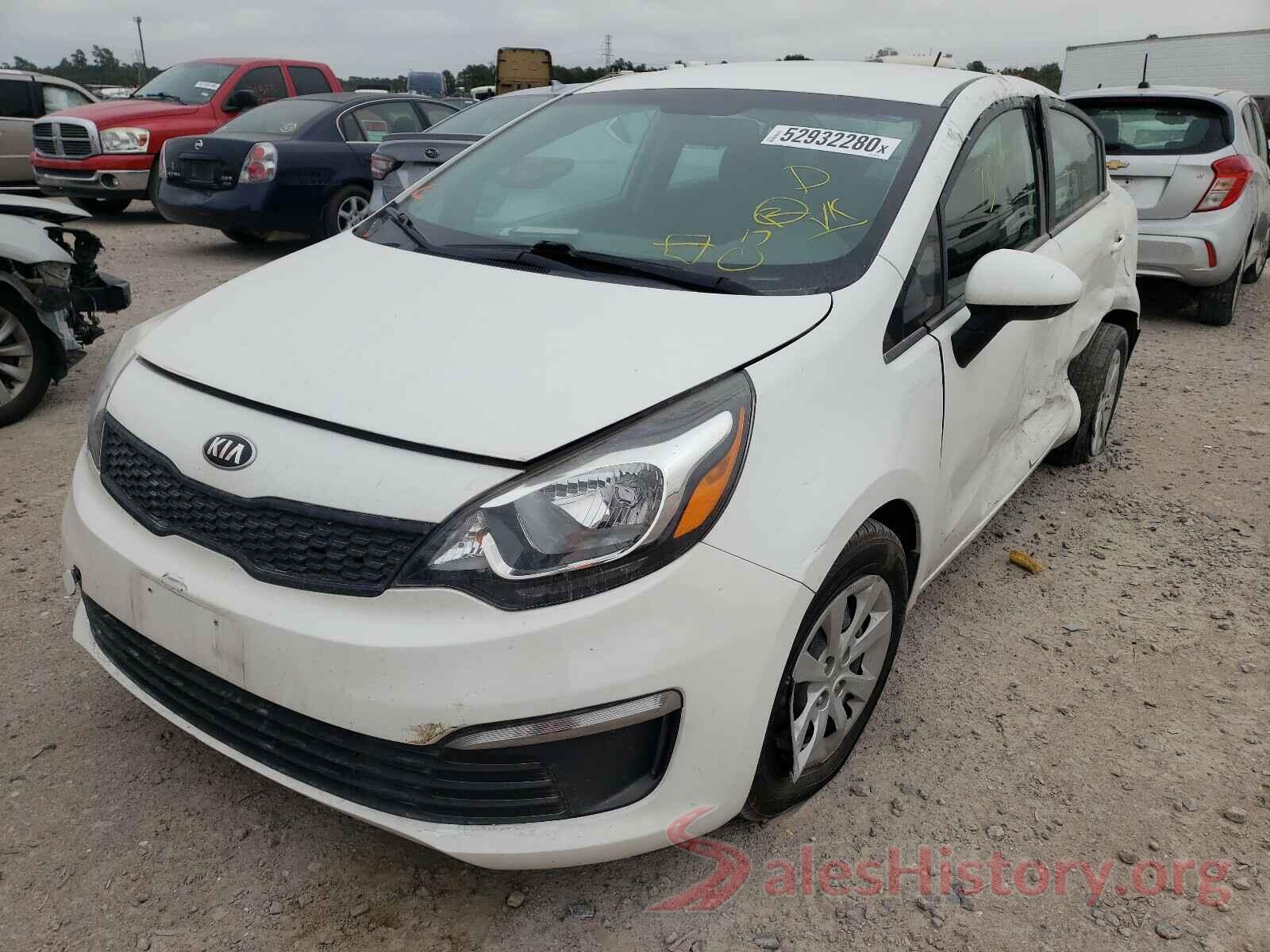 KNADM4A38G6666758 2016 KIA RIO