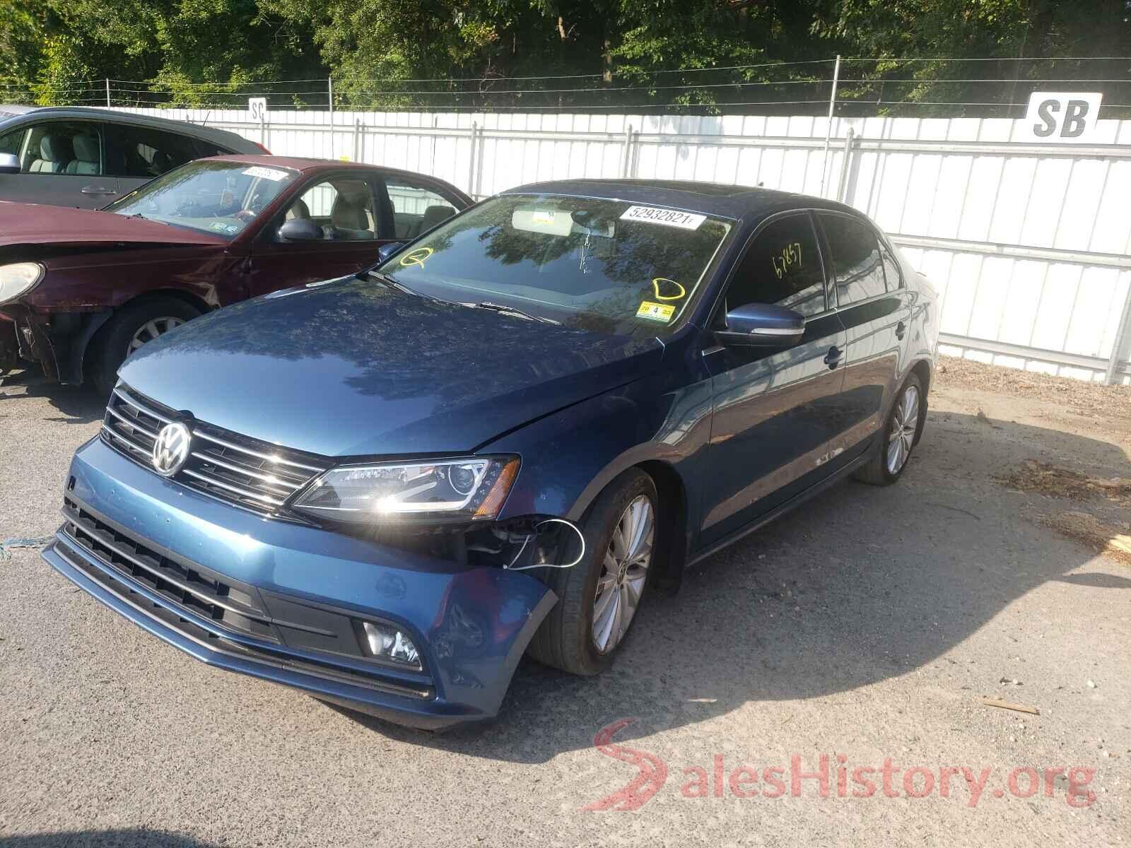 3VWL17AJXGM307450 2016 VOLKSWAGEN JETTA