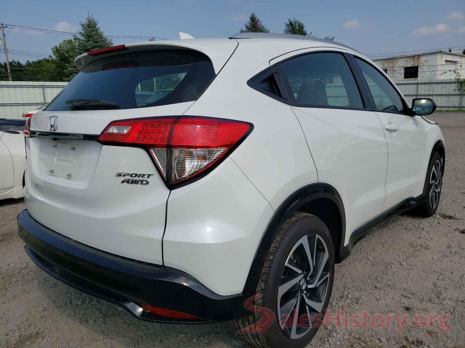 3CZRU6H1XLM700969 2020 HONDA HR-V