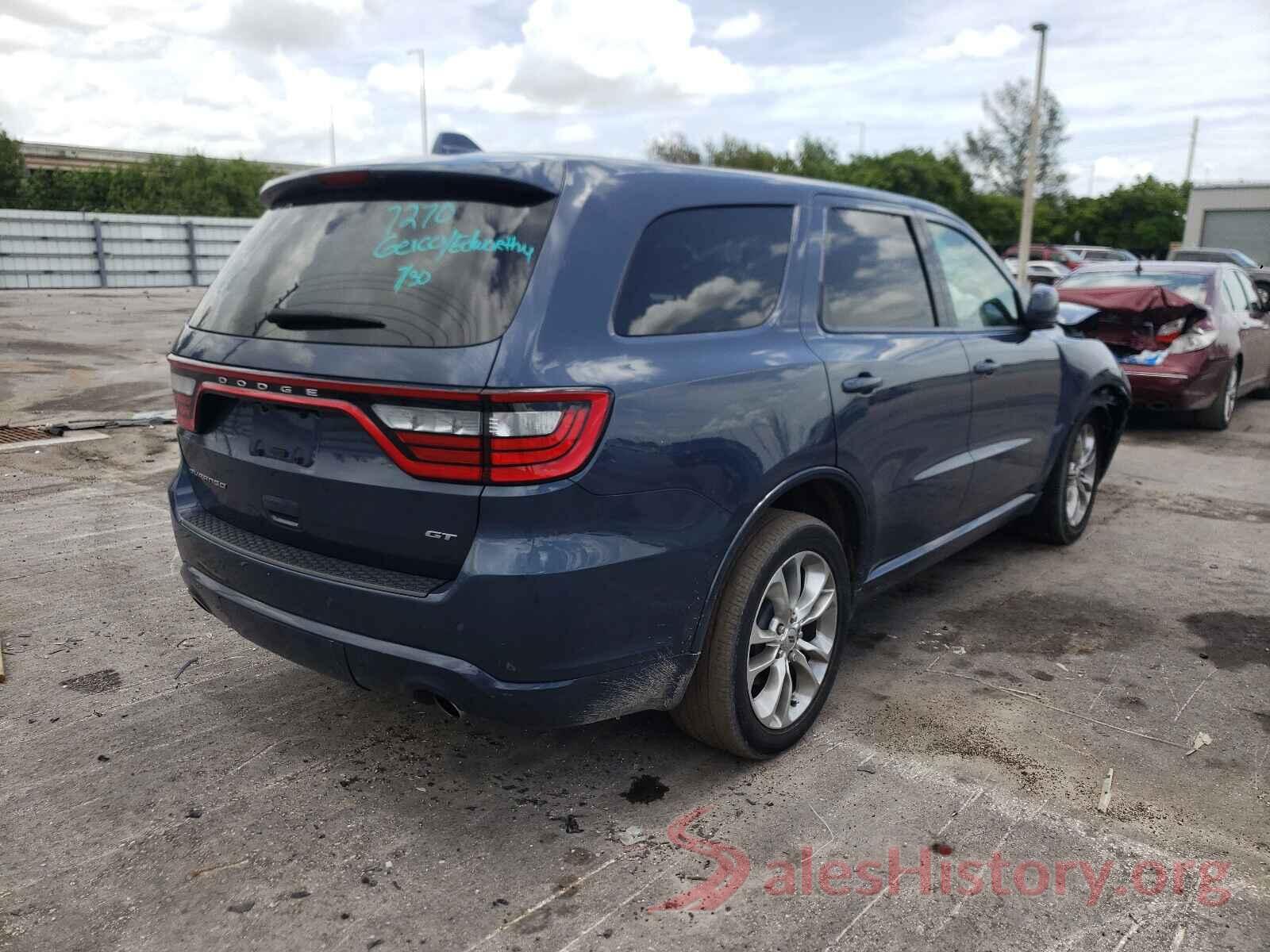 1C4RDHDG4LC329689 2020 DODGE DURANGO