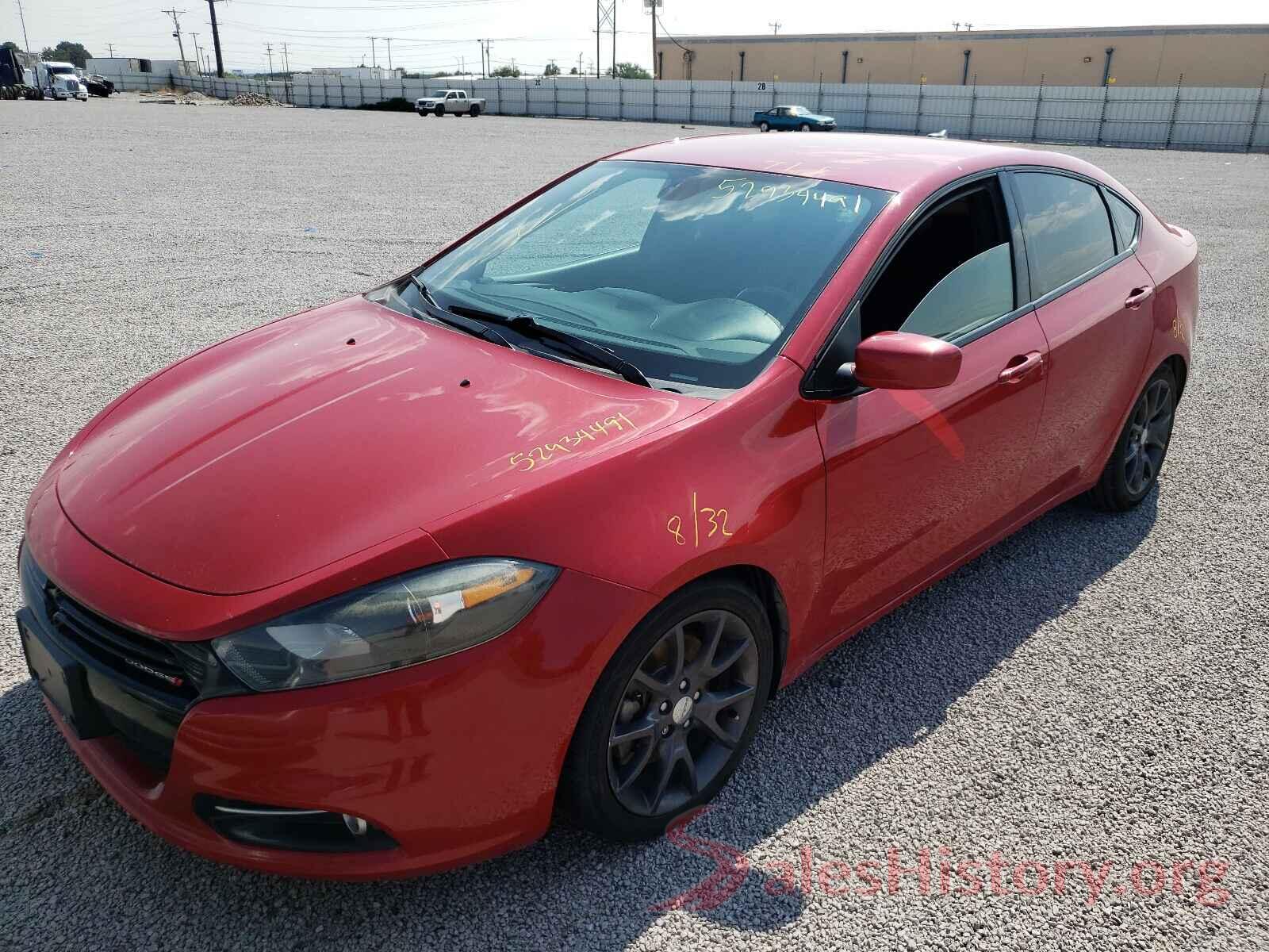 1C3CDFBB6GD507785 2016 DODGE DART