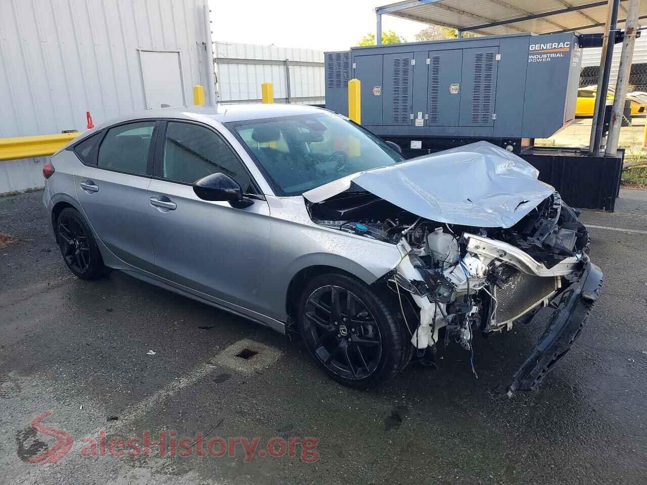 2024 HONDA CIVIC VIN 19XFL2H8XRE029419, rear 3/4 view