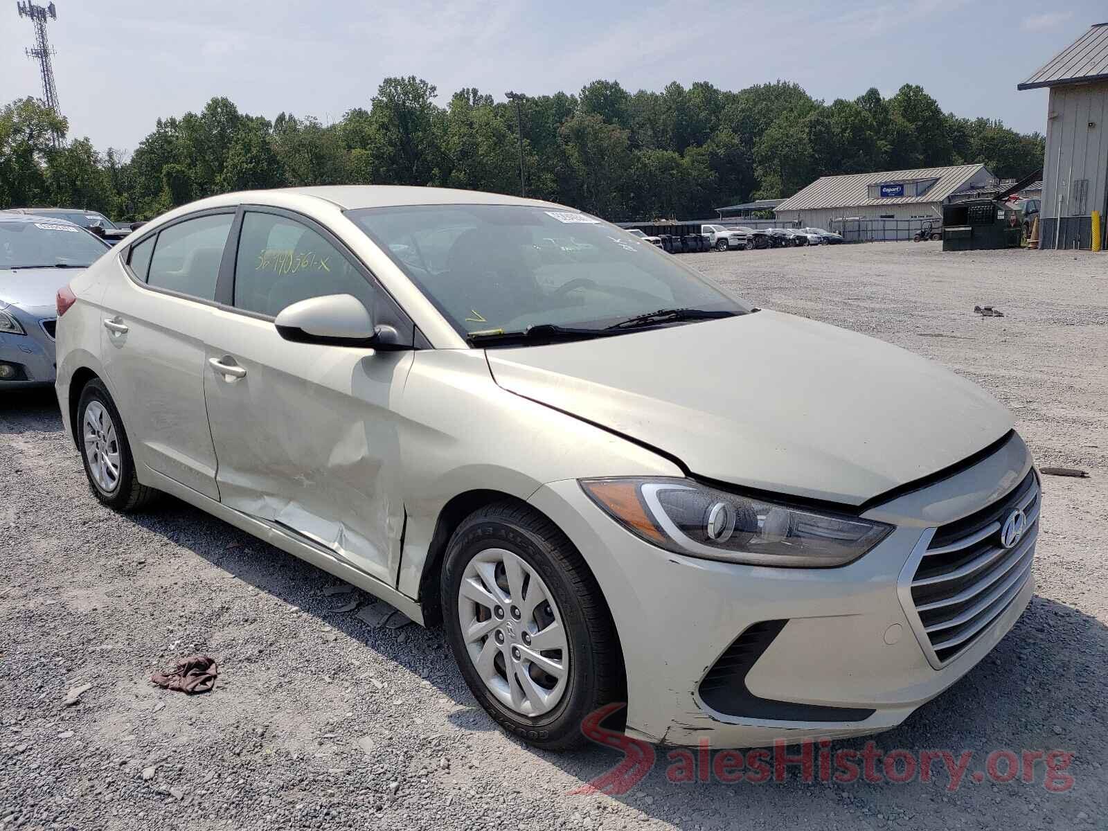 KMHD74LF0HU073521 2017 HYUNDAI ELANTRA