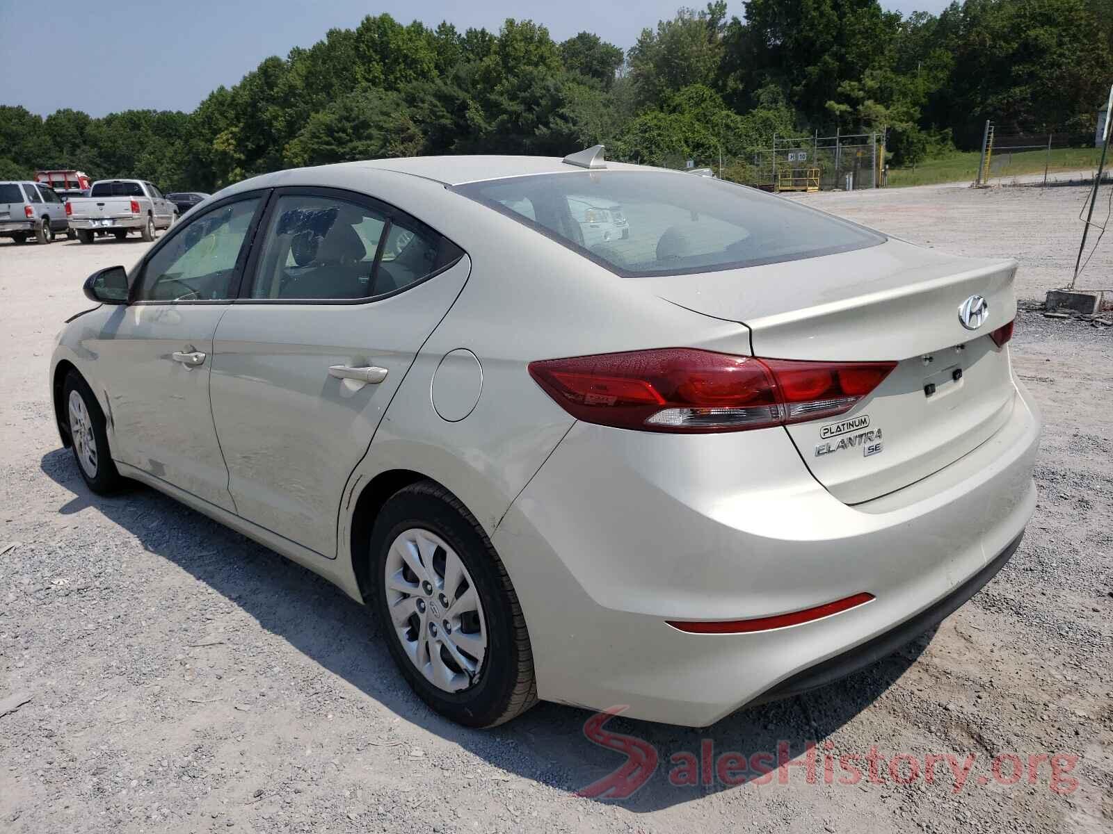 KMHD74LF0HU073521 2017 HYUNDAI ELANTRA