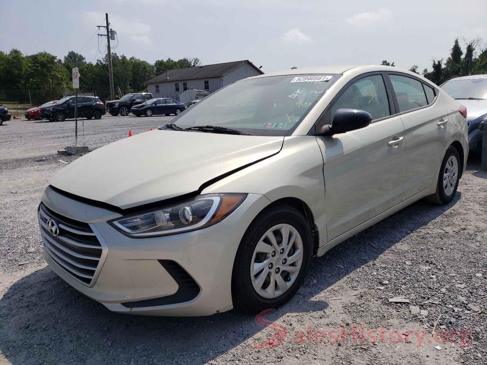 KMHD74LF0HU073521 2017 HYUNDAI ELANTRA