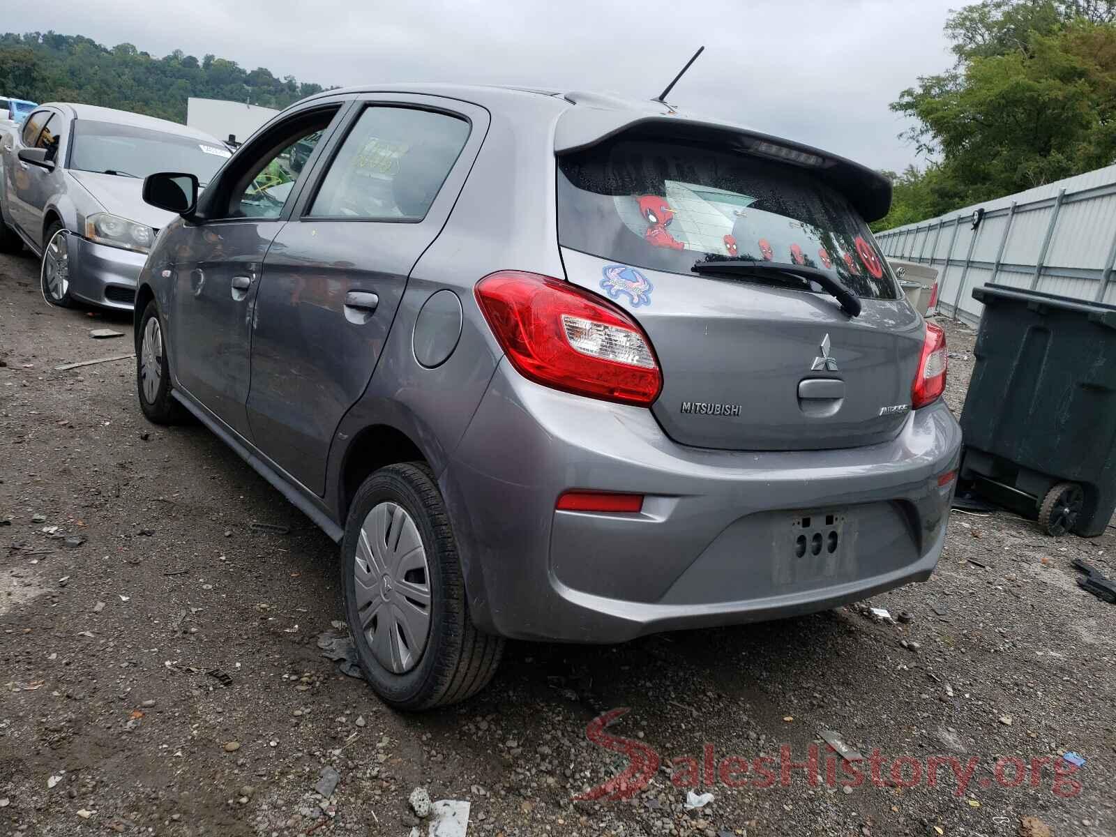 ML32A3HJ0HH009852 2017 MITSUBISHI MIRAGE