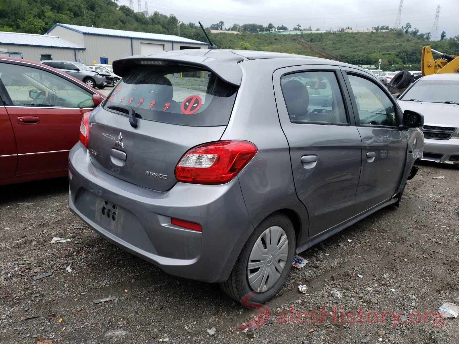 ML32A3HJ0HH009852 2017 MITSUBISHI MIRAGE