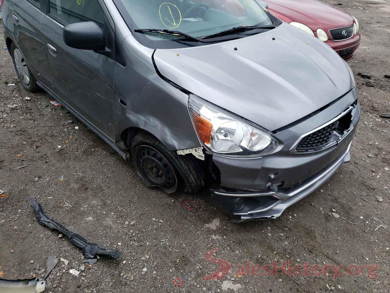 ML32A3HJ0HH009852 2017 MITSUBISHI MIRAGE