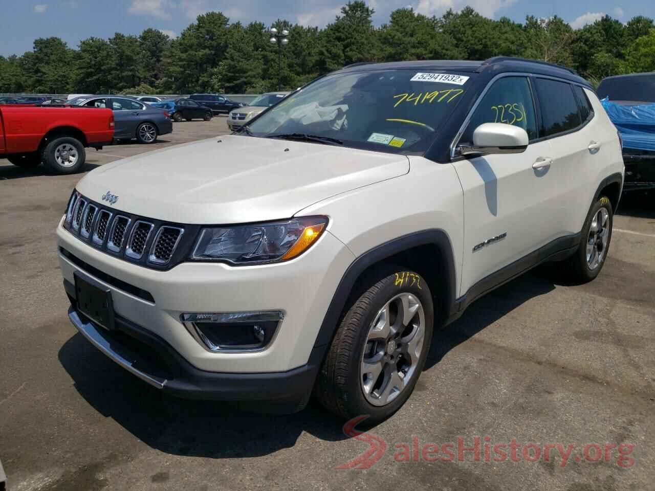 3C4NJDCB8KT741977 2019 JEEP COMPASS