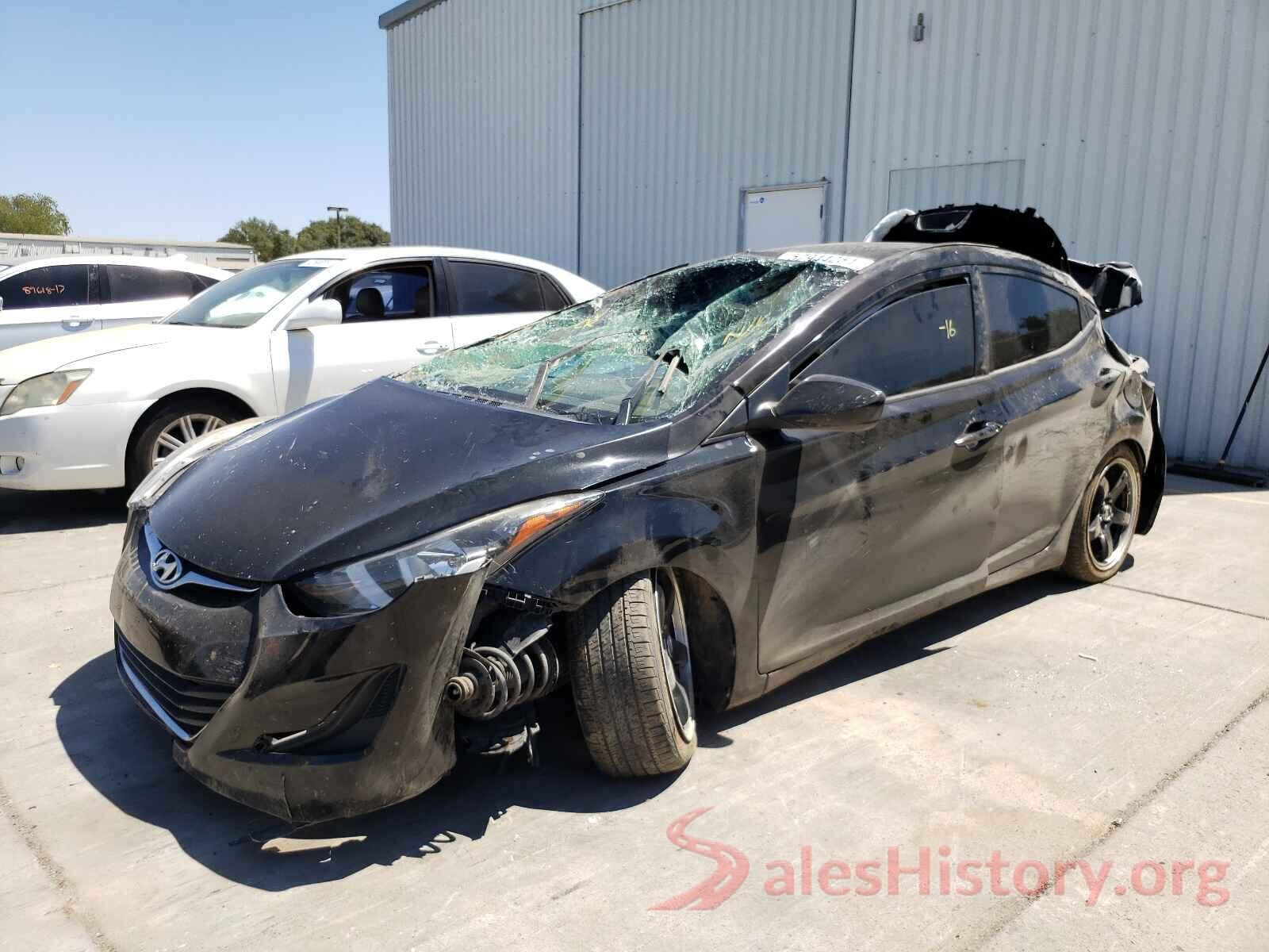 5NPDH4AE5GH725554 2016 HYUNDAI ELANTRA