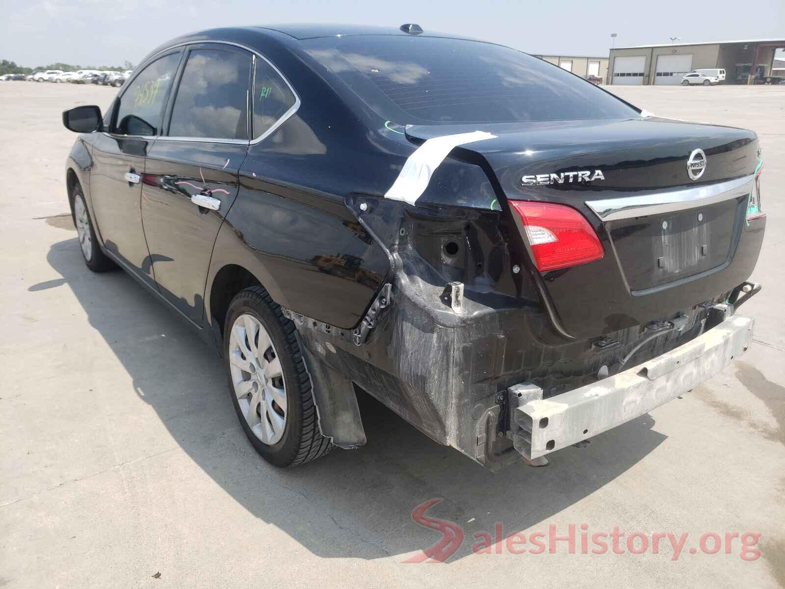 3N1AB7AP9HY356602 2017 NISSAN SENTRA