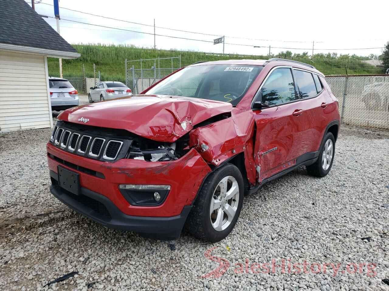 3C4NJDBB0KT600998 2019 JEEP COMPASS