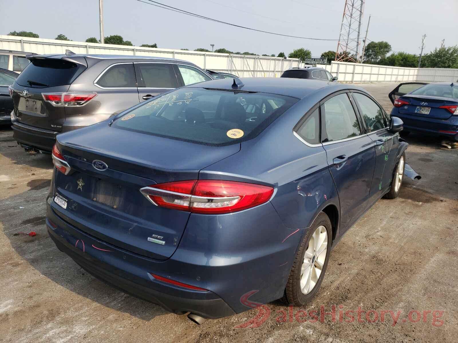 3FA6P0HD7KR147048 2019 FORD FUSION