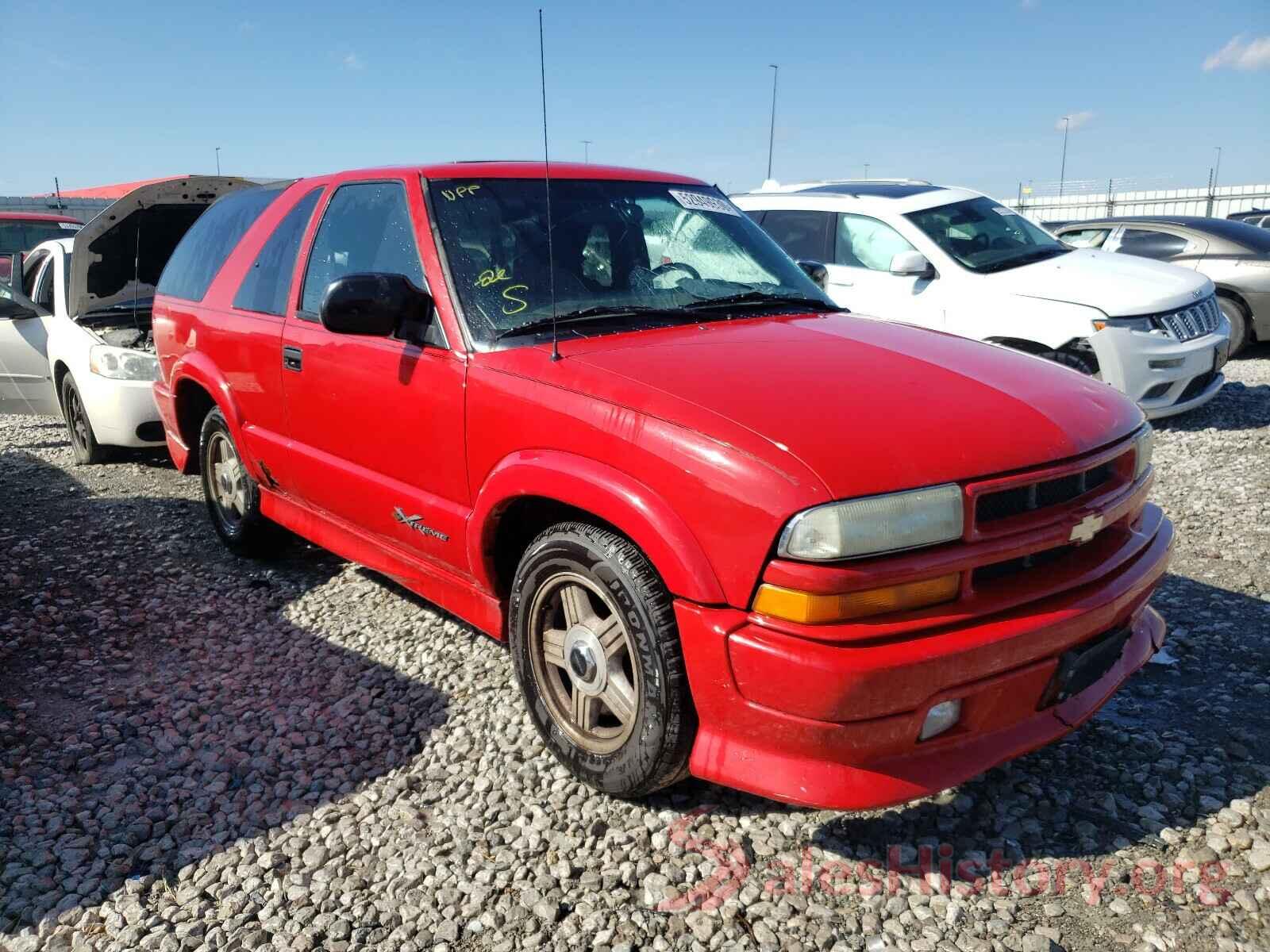 1GNCS18X13K168020 2003 CHEVROLET BLAZER