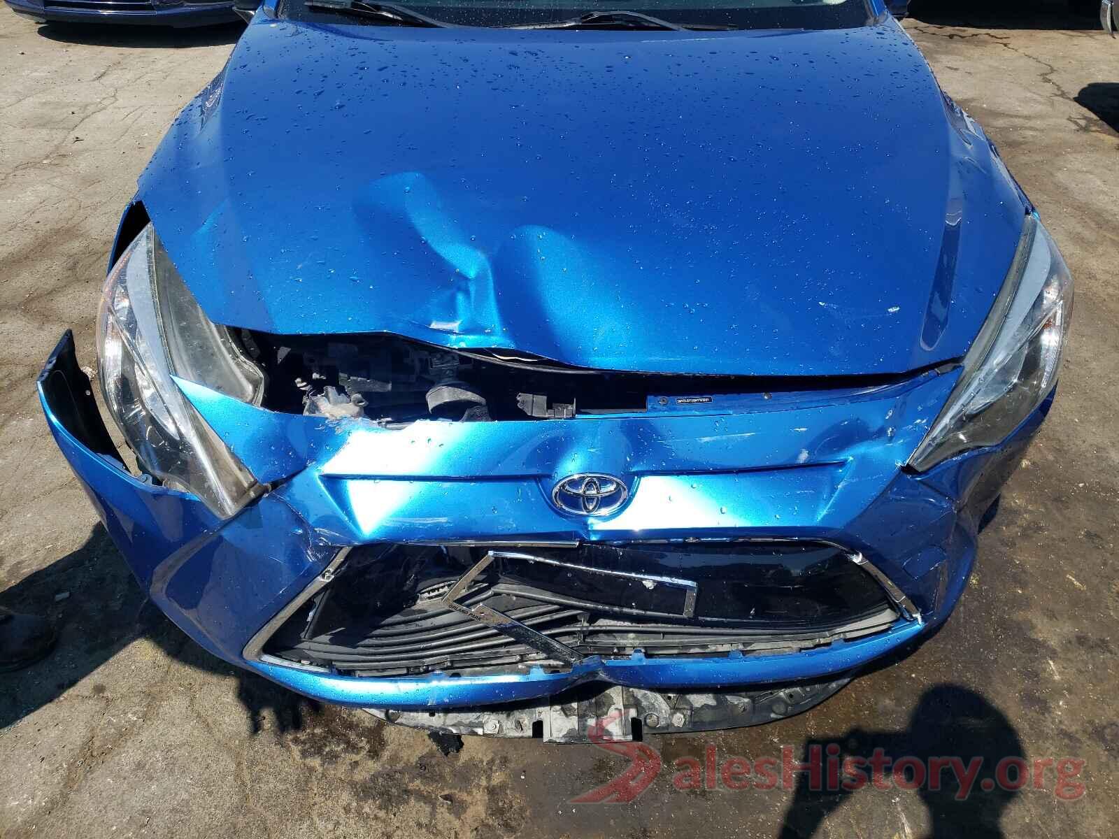 3MYDLBYV8HY161901 2017 TOYOTA YARIS