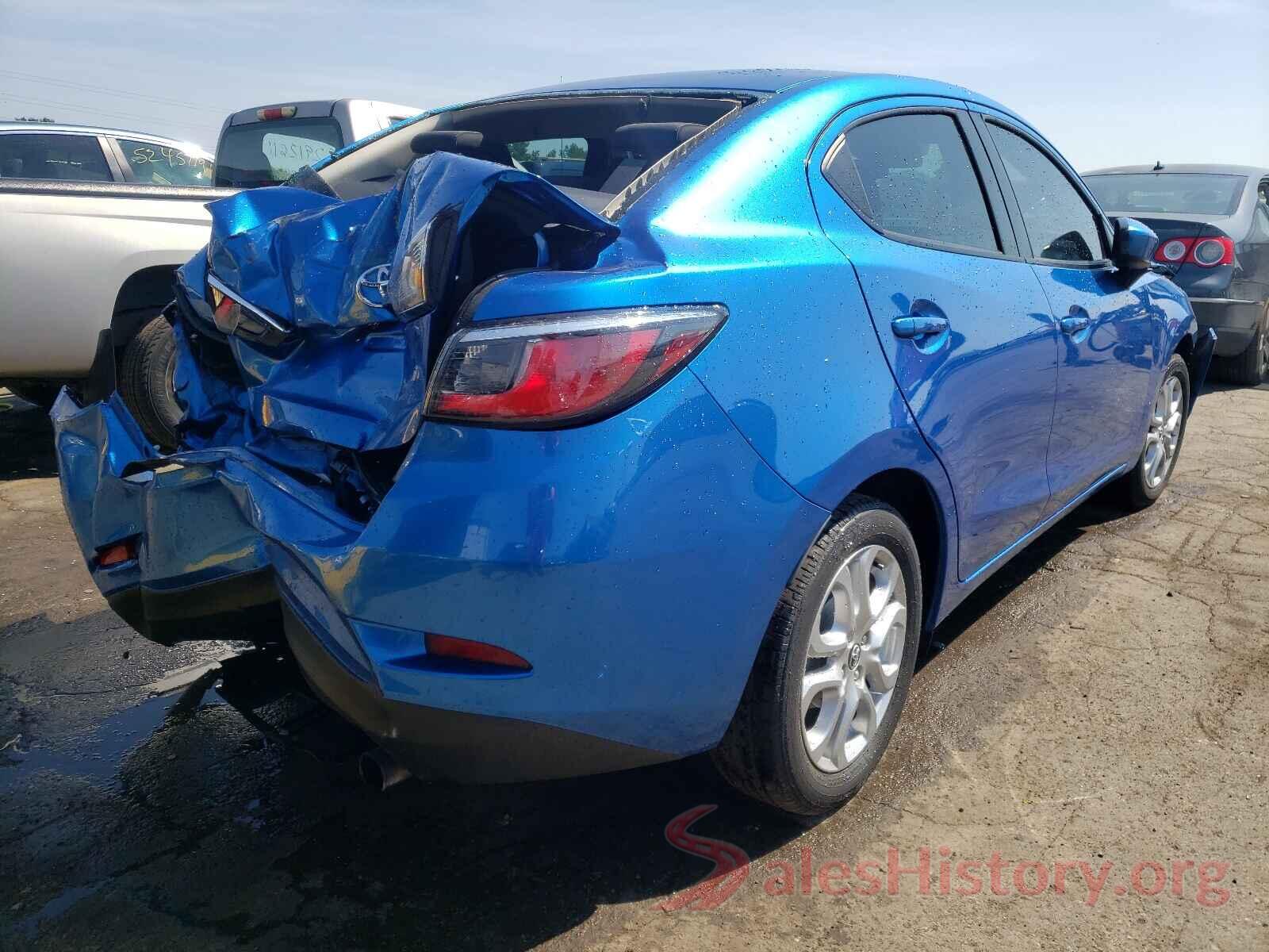 3MYDLBYV8HY161901 2017 TOYOTA YARIS