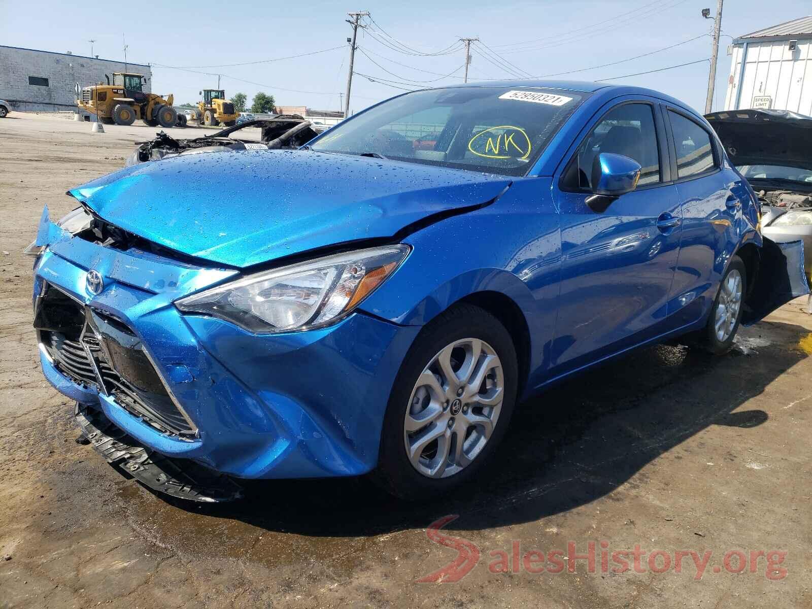 3MYDLBYV8HY161901 2017 TOYOTA YARIS