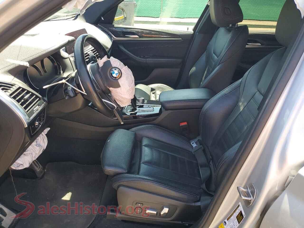 2020 BMW X3 VIN 5UXTY5C08L9C71646, engine bay
