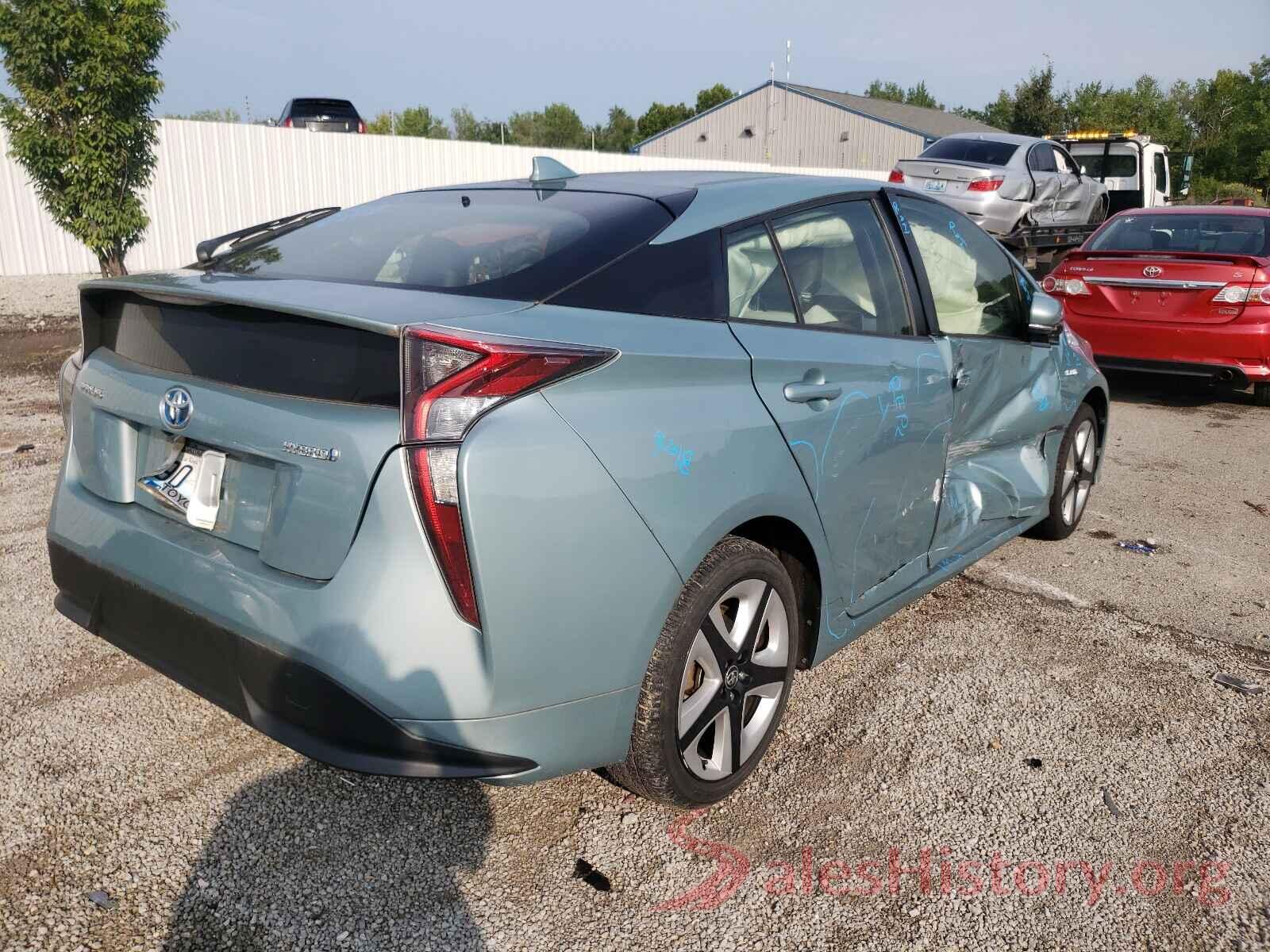 JTDKARFU1G3028189 2016 TOYOTA PRIUS