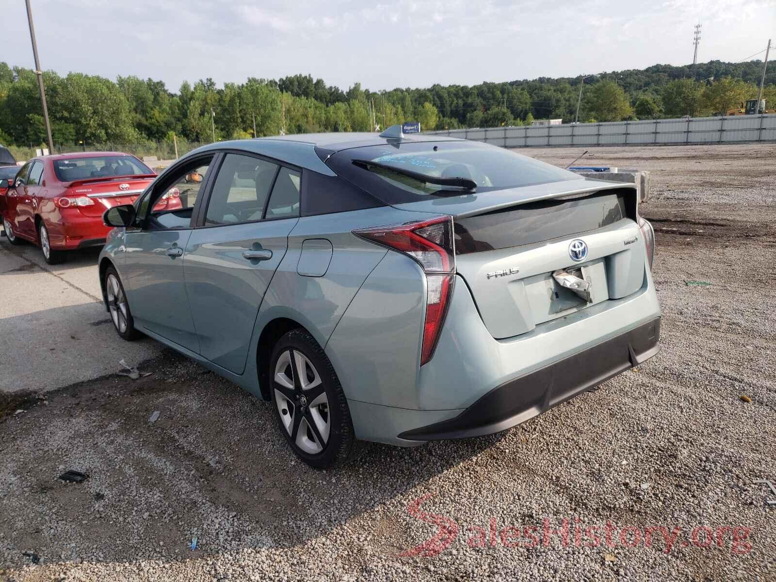 JTDKARFU1G3028189 2016 TOYOTA PRIUS