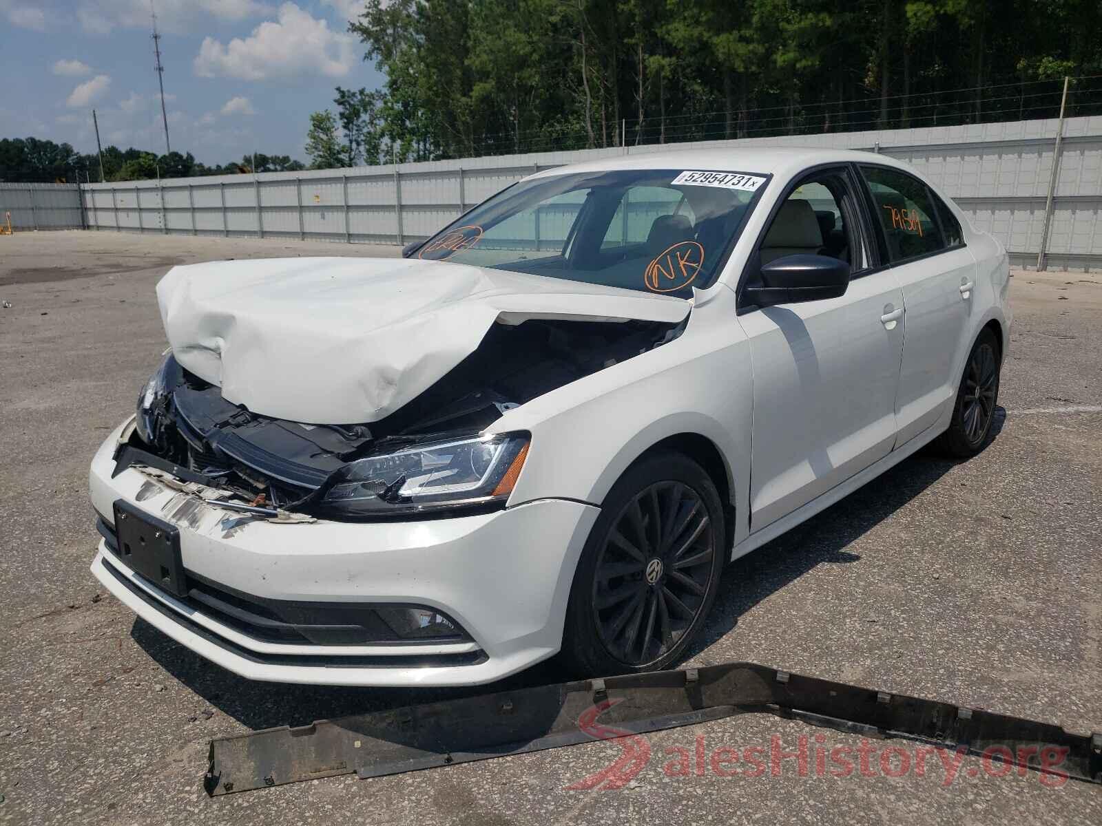 3VWD17AJ8GM342556 2016 VOLKSWAGEN JETTA