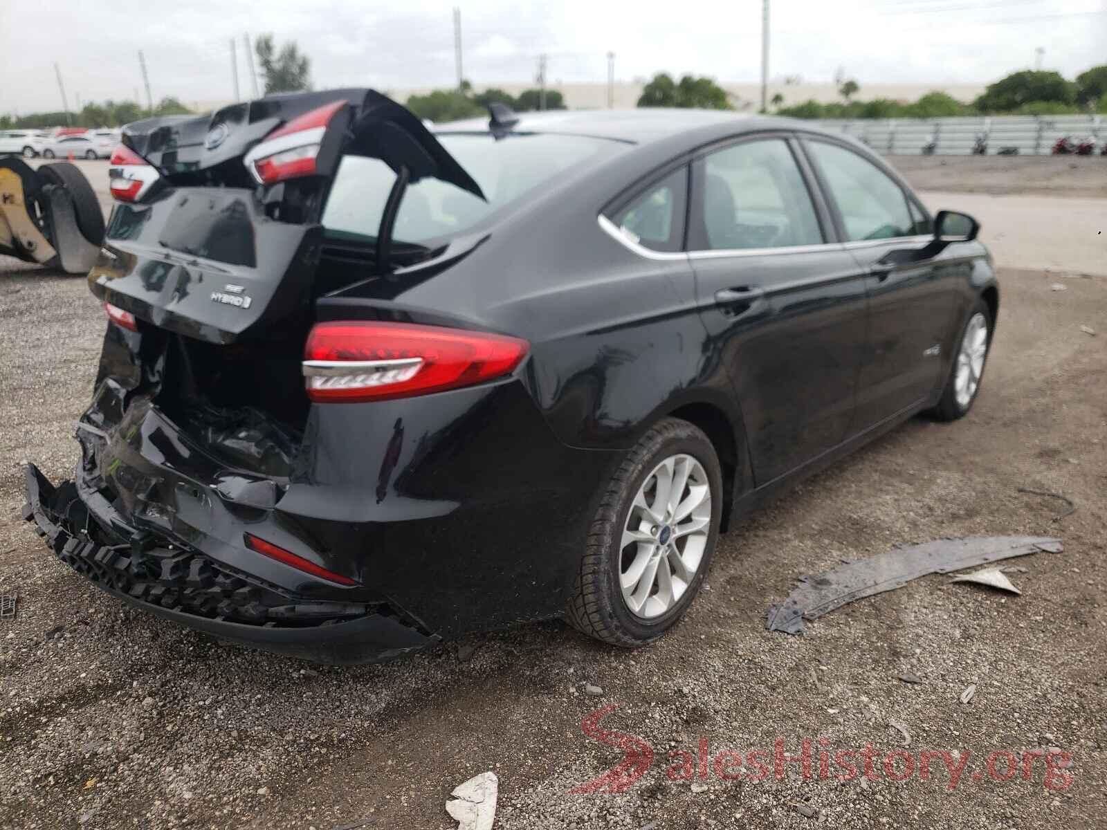 3FA6P0LU2KR261787 2019 FORD FUSION