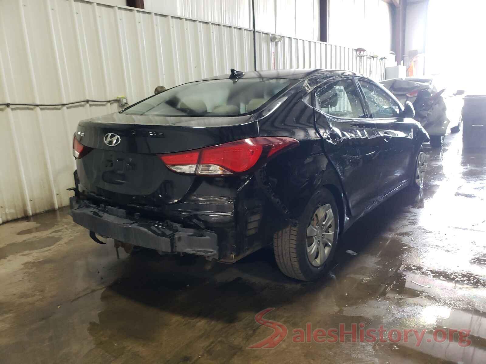 KMHDH4AE6GU544044 2016 HYUNDAI ELANTRA