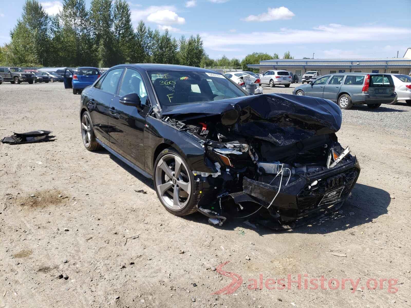 WAUEAAF49MA064070 2021 AUDI A4