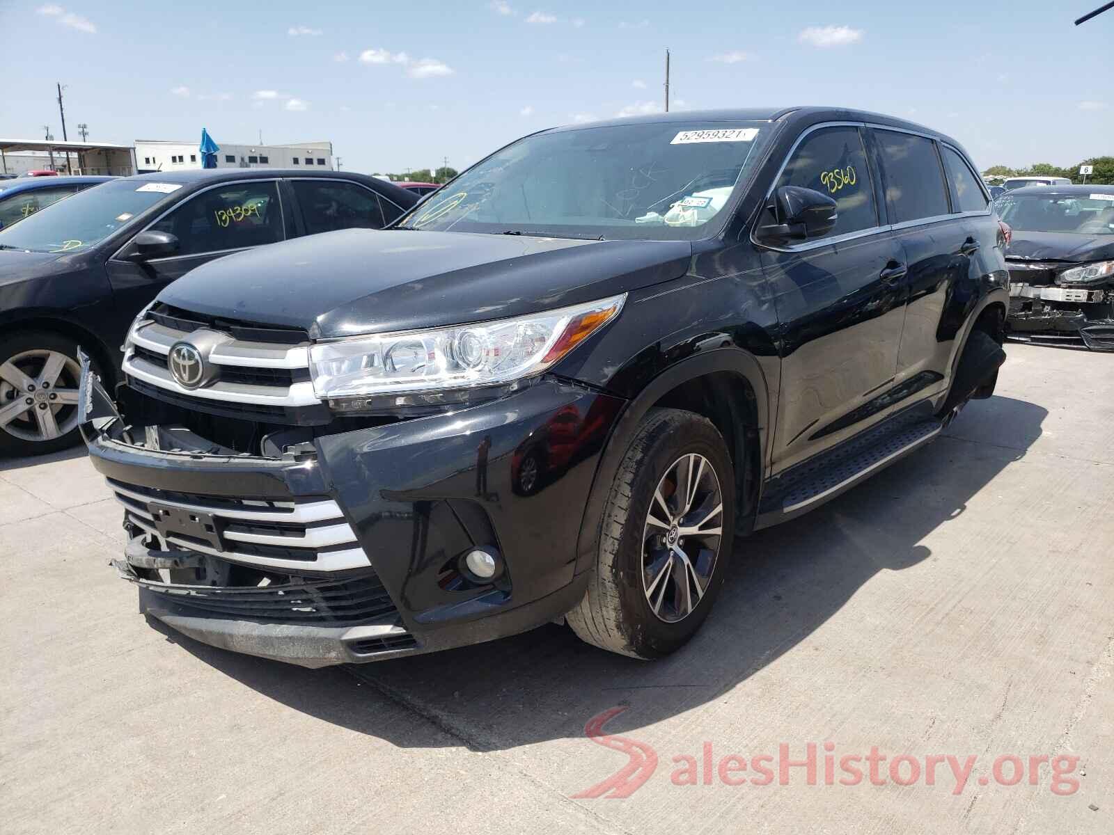 5TDZZRFH7HS197370 2017 TOYOTA HIGHLANDER