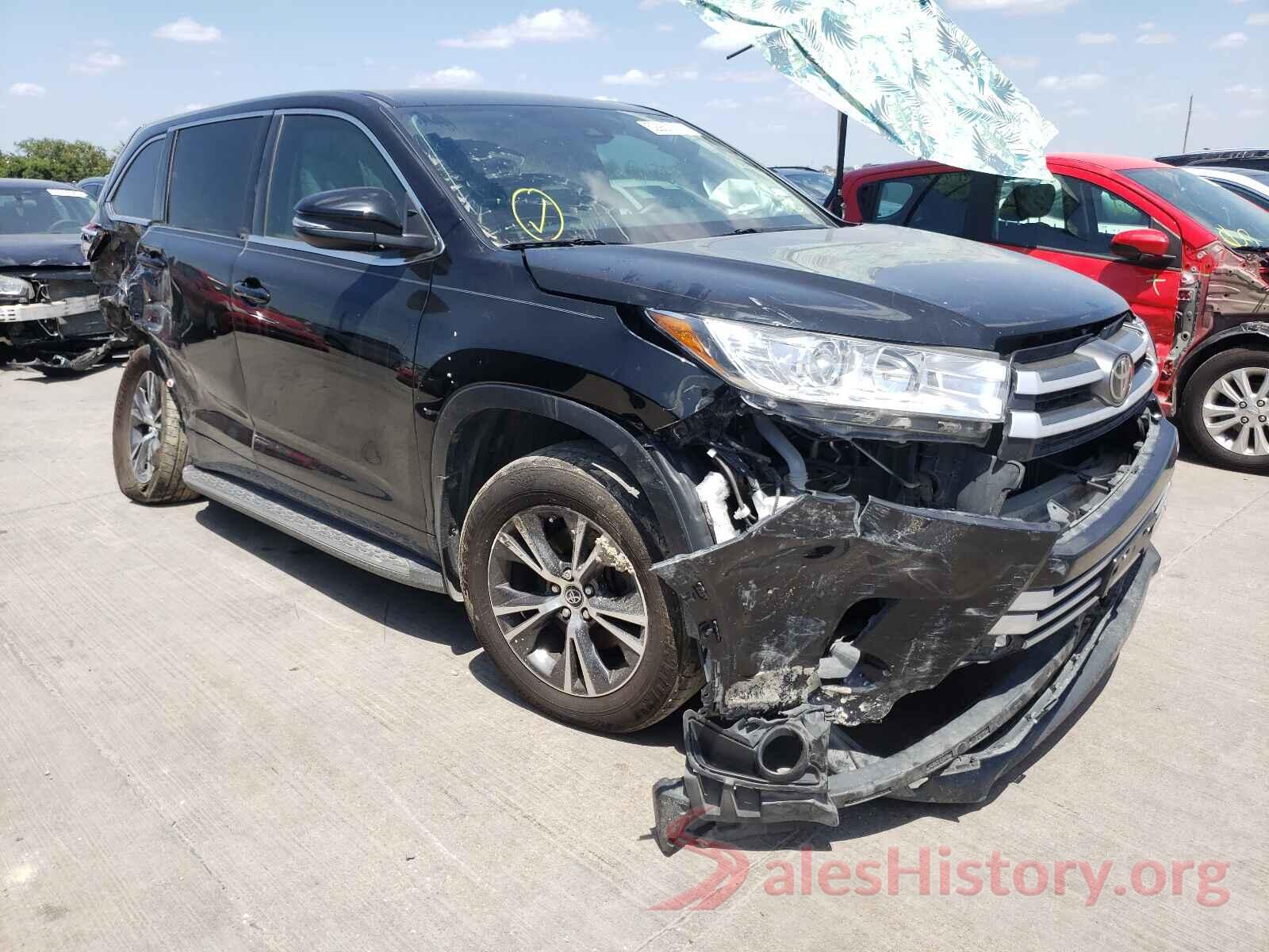 5TDZZRFH7HS197370 2017 TOYOTA HIGHLANDER