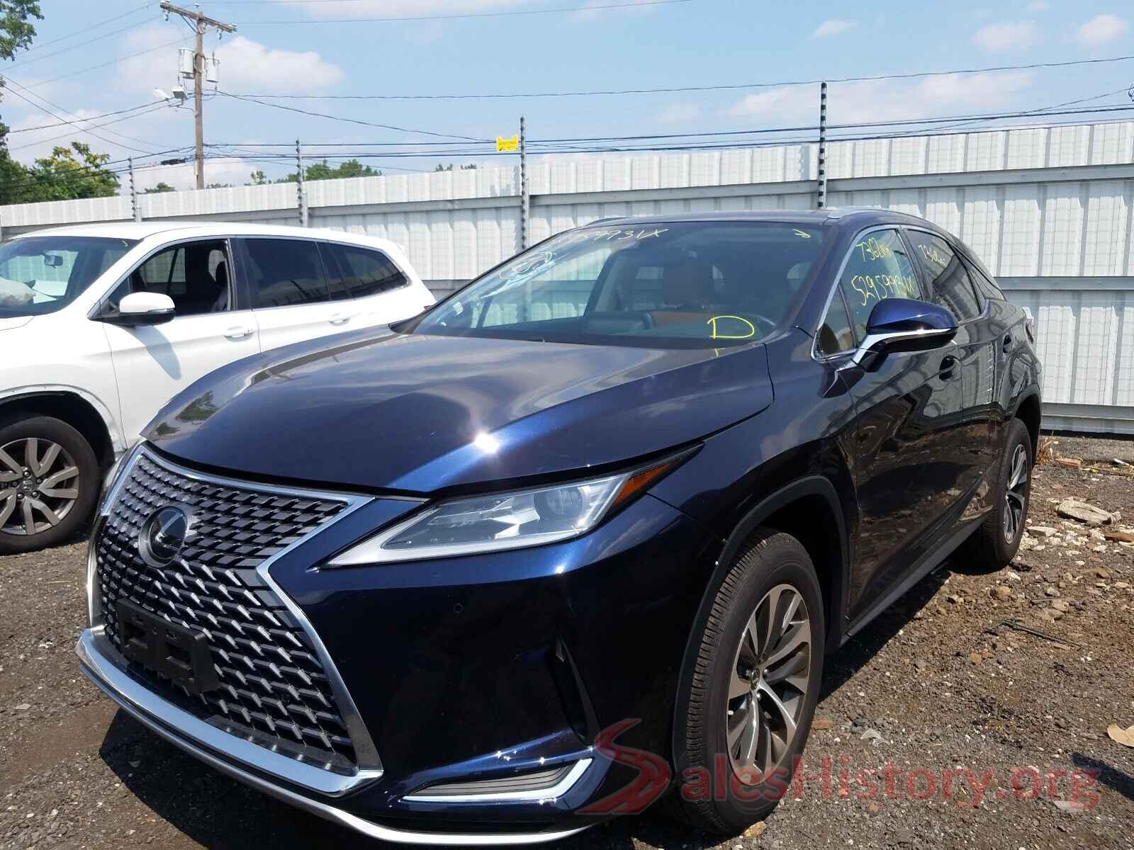 2T2HZMDA0MC271733 2021 LEXUS RX350